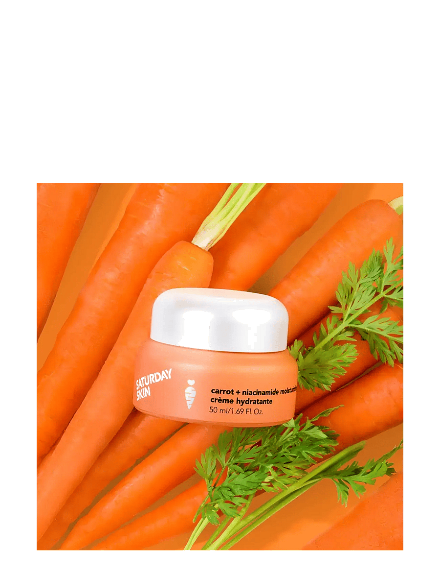 Saturday Skin - Carrot + Niacinamide Moisturizing Cream 50ml - päevakreemid - no color - 2