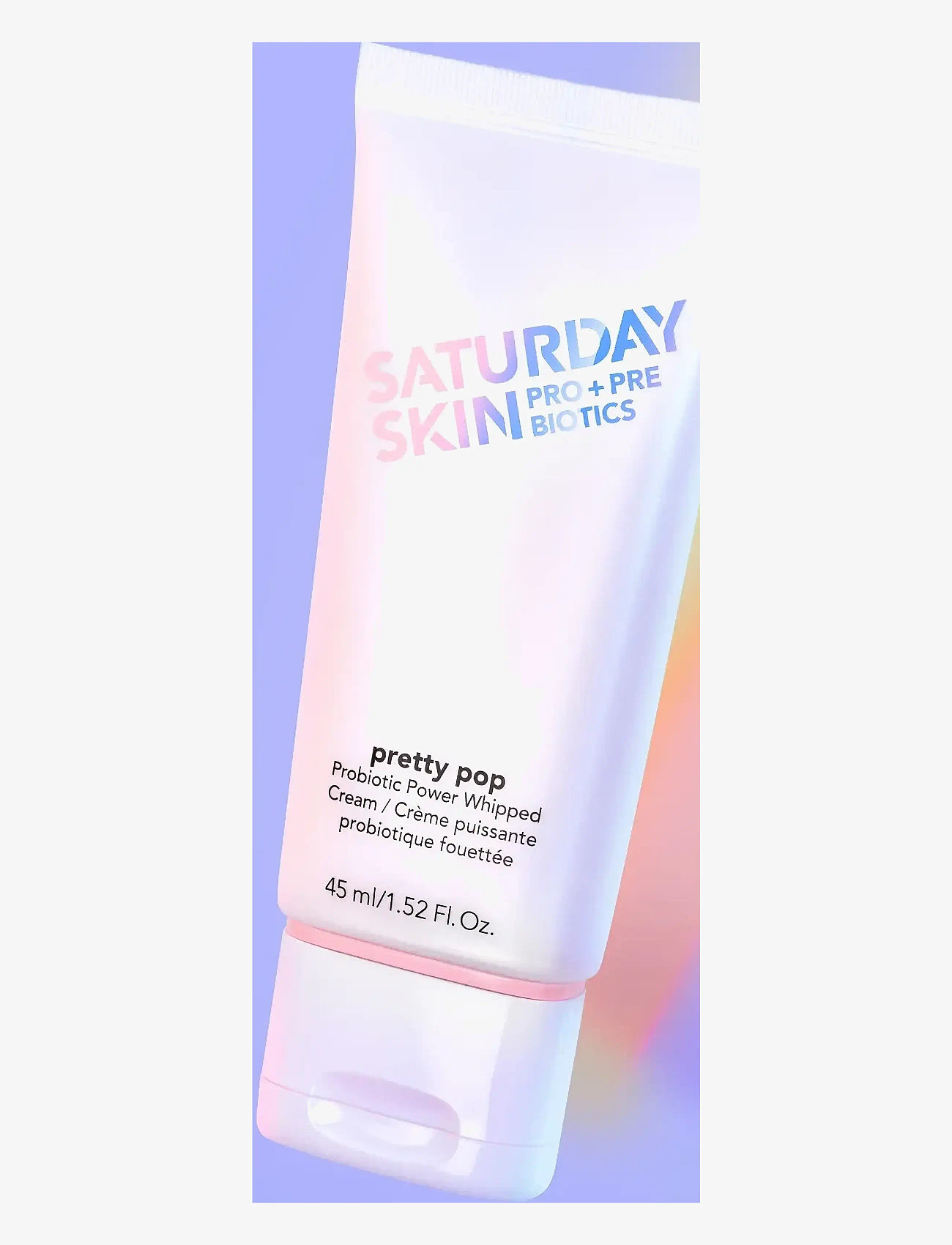 Saturday Skin - Pretty Pop Probiotic Power Whipped Cream 45ml - dagkräm - no color - 2