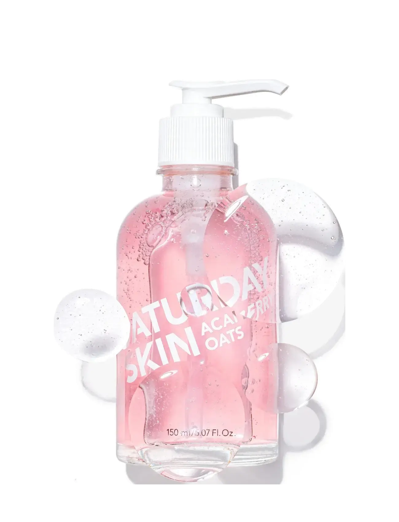 Saturday Skin - Acai Berry + Oats Antioxidant Gel Cleanser 150ml - rensegels - no color - 2