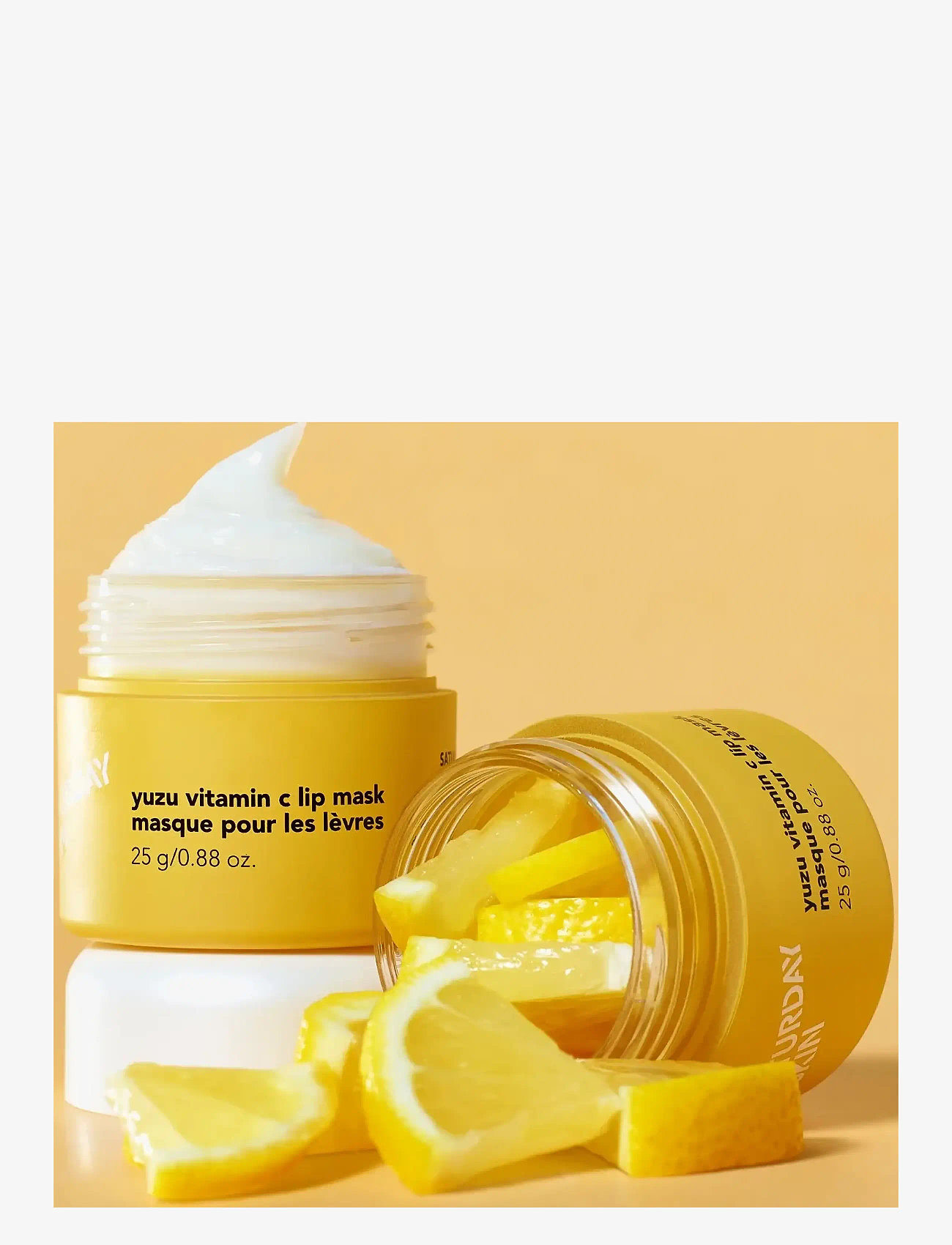 Saturday Skin Yuzu Vitamin C Lip Mask 25g - Leppeolje | Boozt.com