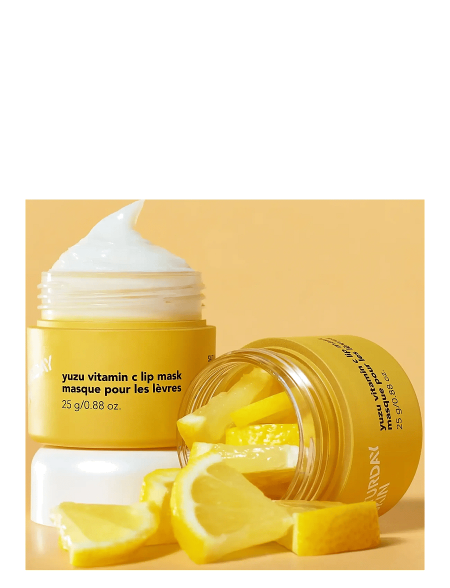 Saturday Skin - Yuzu Vitamin C Lip Mask 25g - makeup - no color - 2