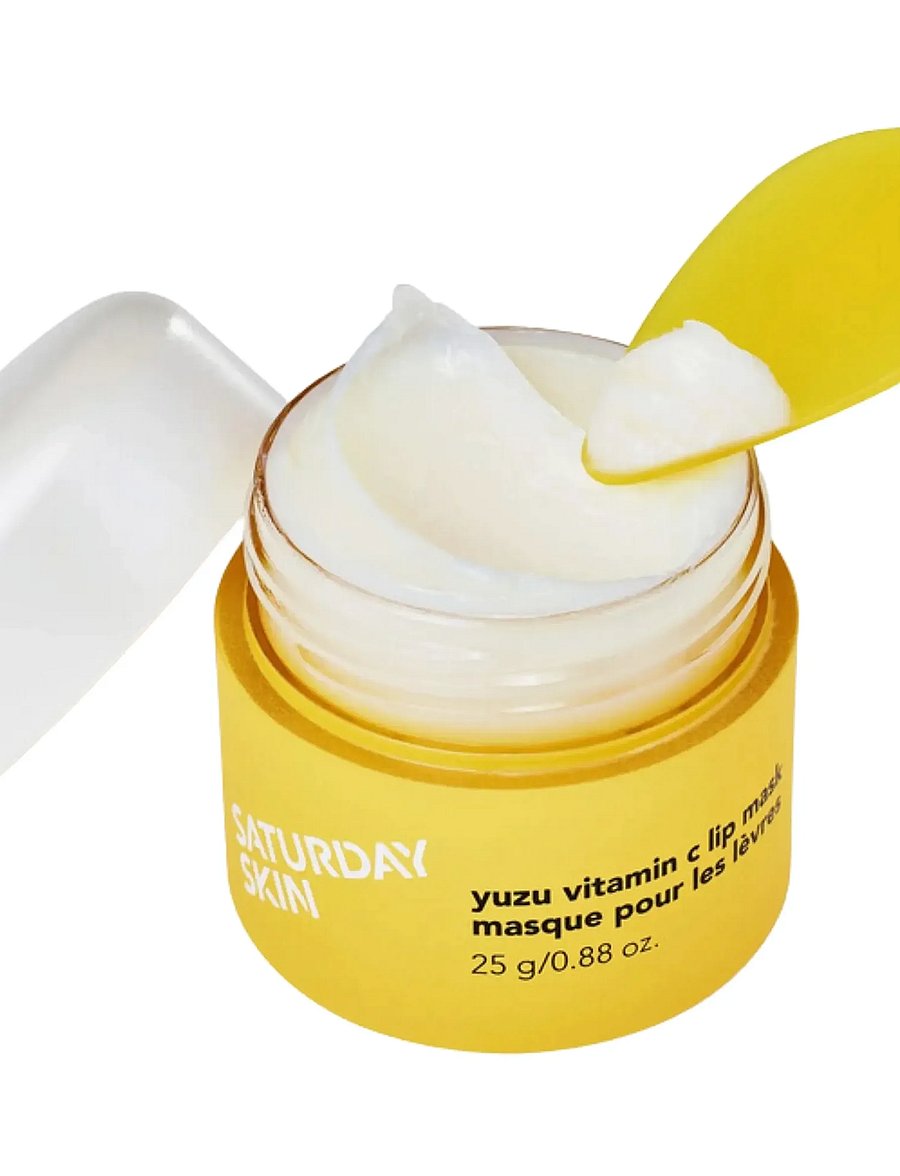 Saturday Skin - Yuzu Vitamin C Lip Mask 25g - makeup - no color - 3