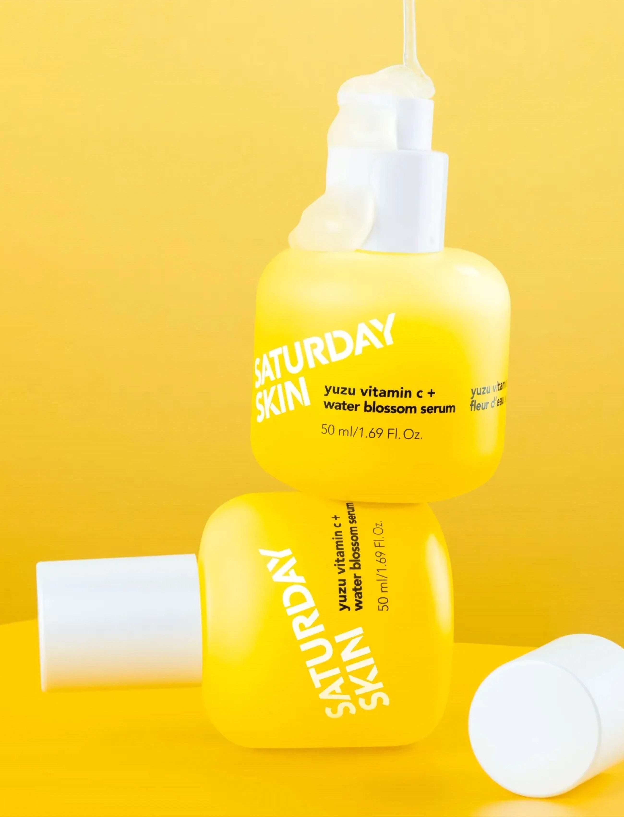 Saturday Skin - SATURDAY SKIN Yuzu Vitamin C + Water Blossom Serum 50ml - serum - clear - 2