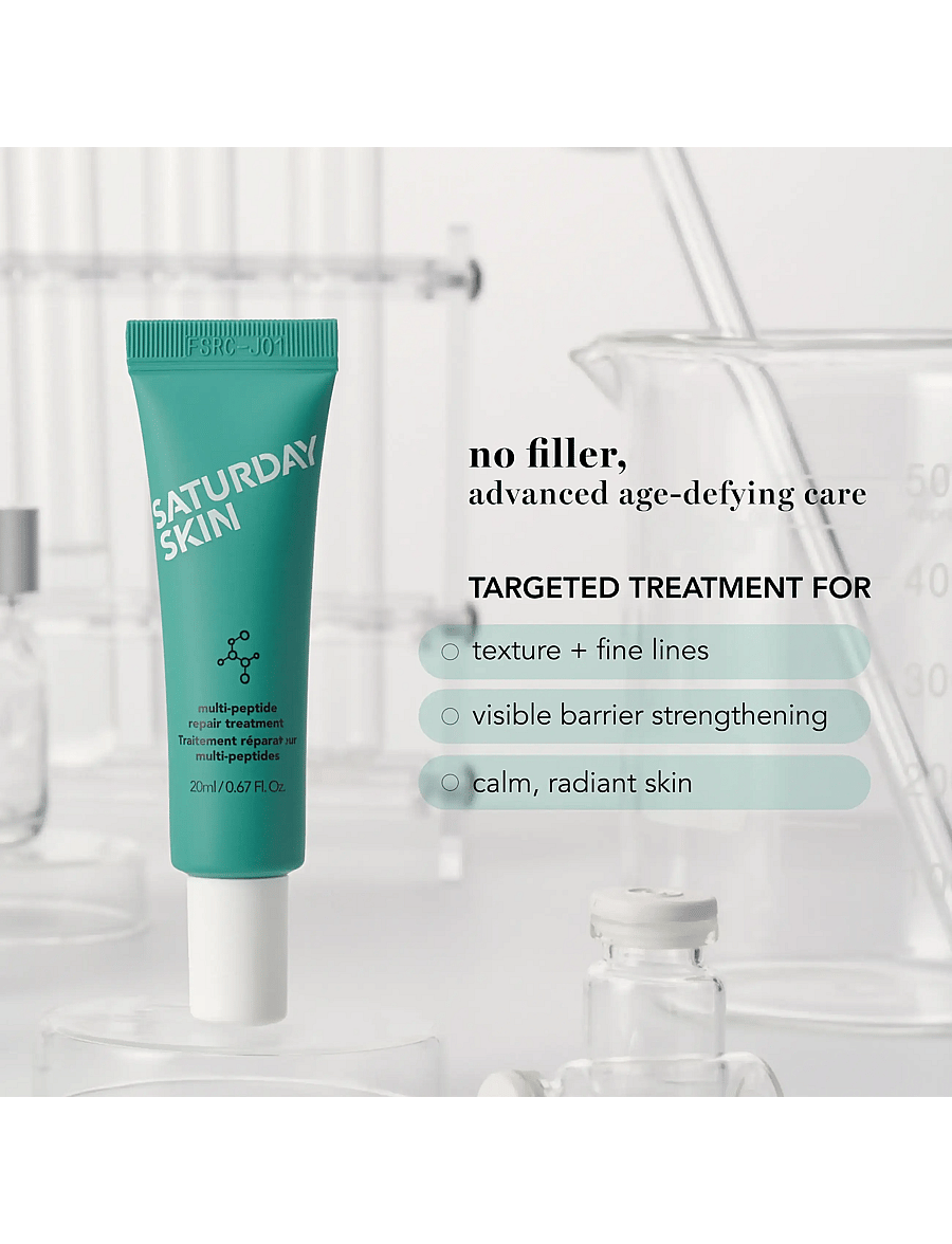 Saturday Skin - SATURDAY SKIN Multi-Peptide Repair Treatment 20ml - nahahooldus - white - 1