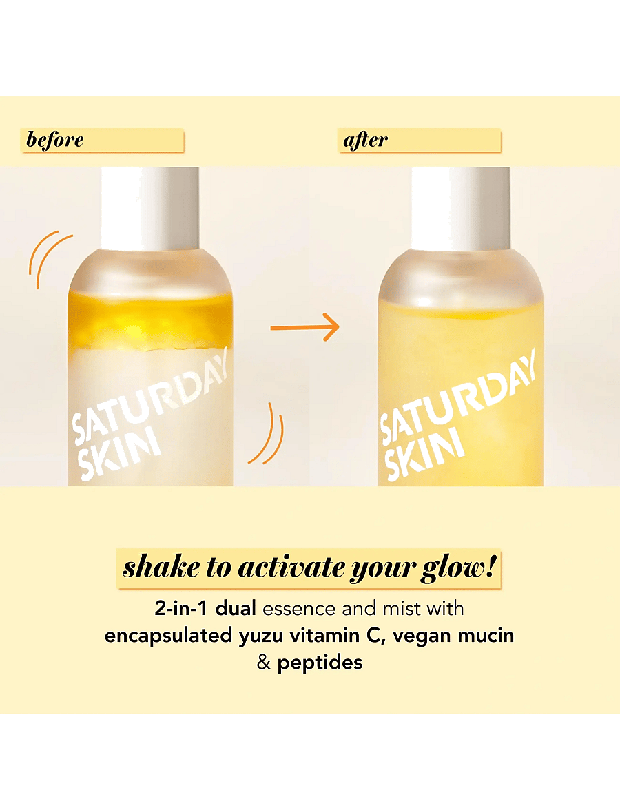 Saturday Skin - SATURDAY SKIN Yuzu Vitamin C Essence Face Mist 100ml - näoudusti - yellow - 2
