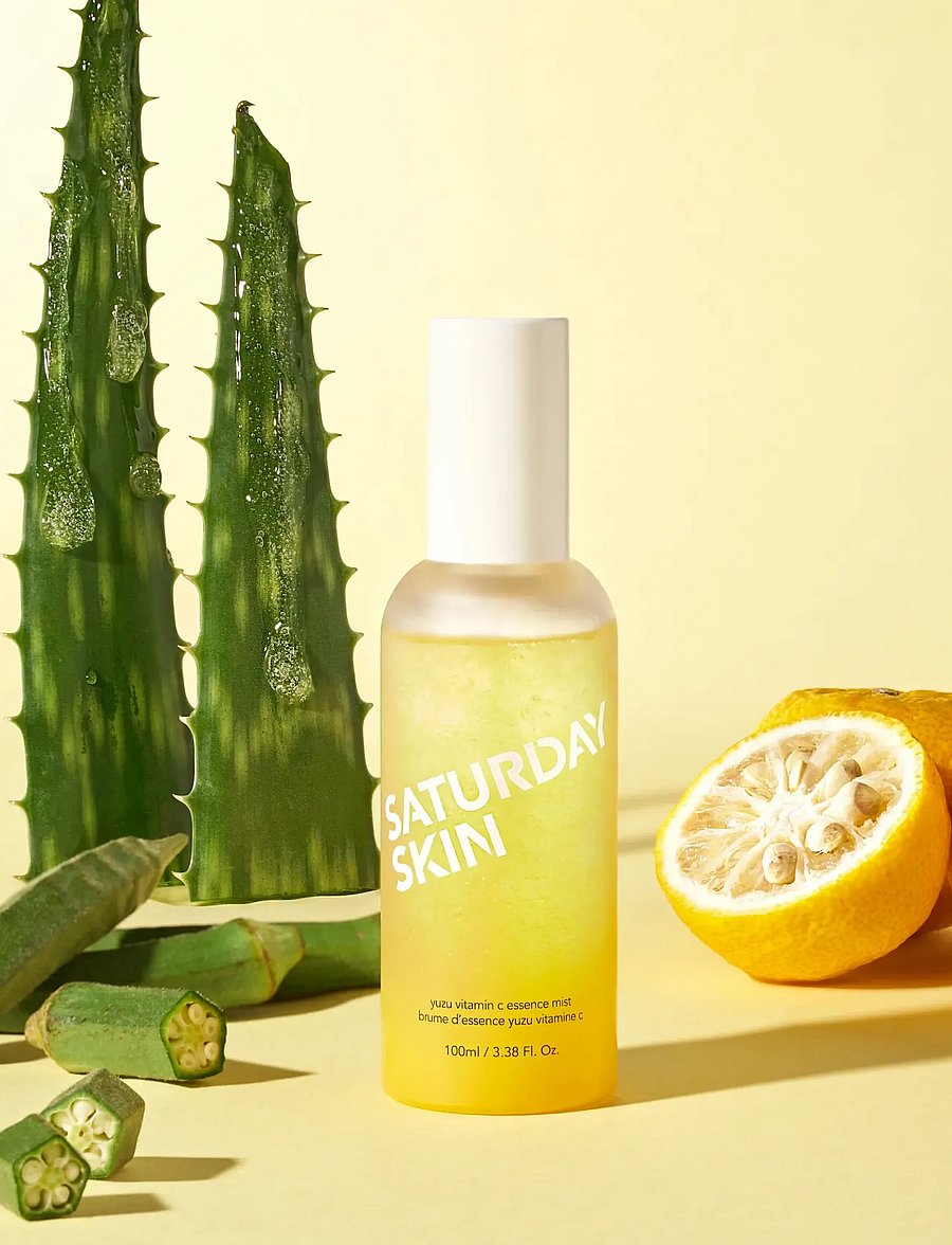 Saturday Skin - SATURDAY SKIN Yuzu Vitamin C Essence Face Mist 100ml - näoudusti - yellow - 4