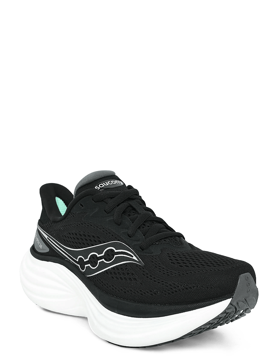 Saucony - TRIUMPH 24 WIDE - løbesko - black/silver - 0