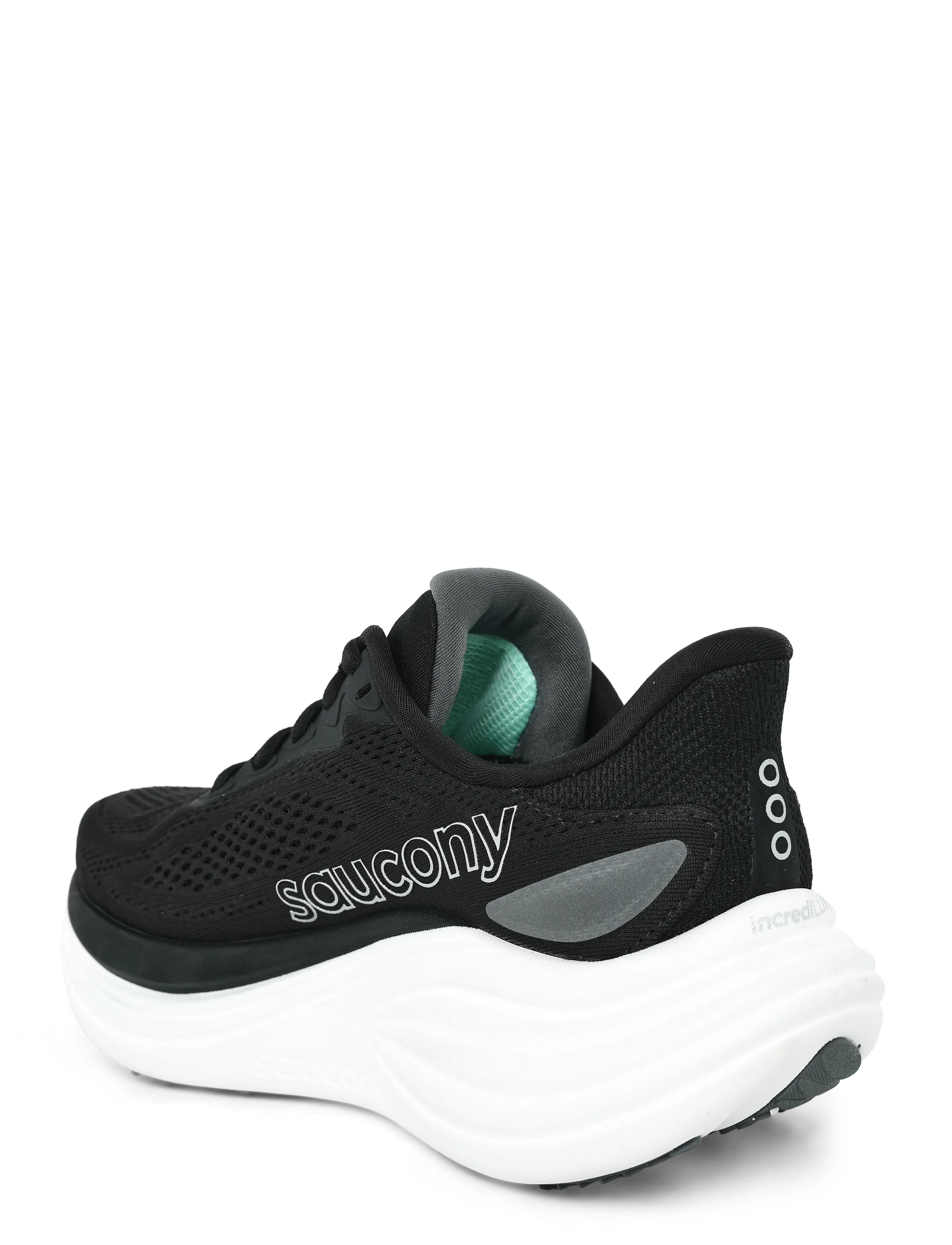 Saucony - TRIUMPH 24 WIDE - løbesko - black/silver - 1