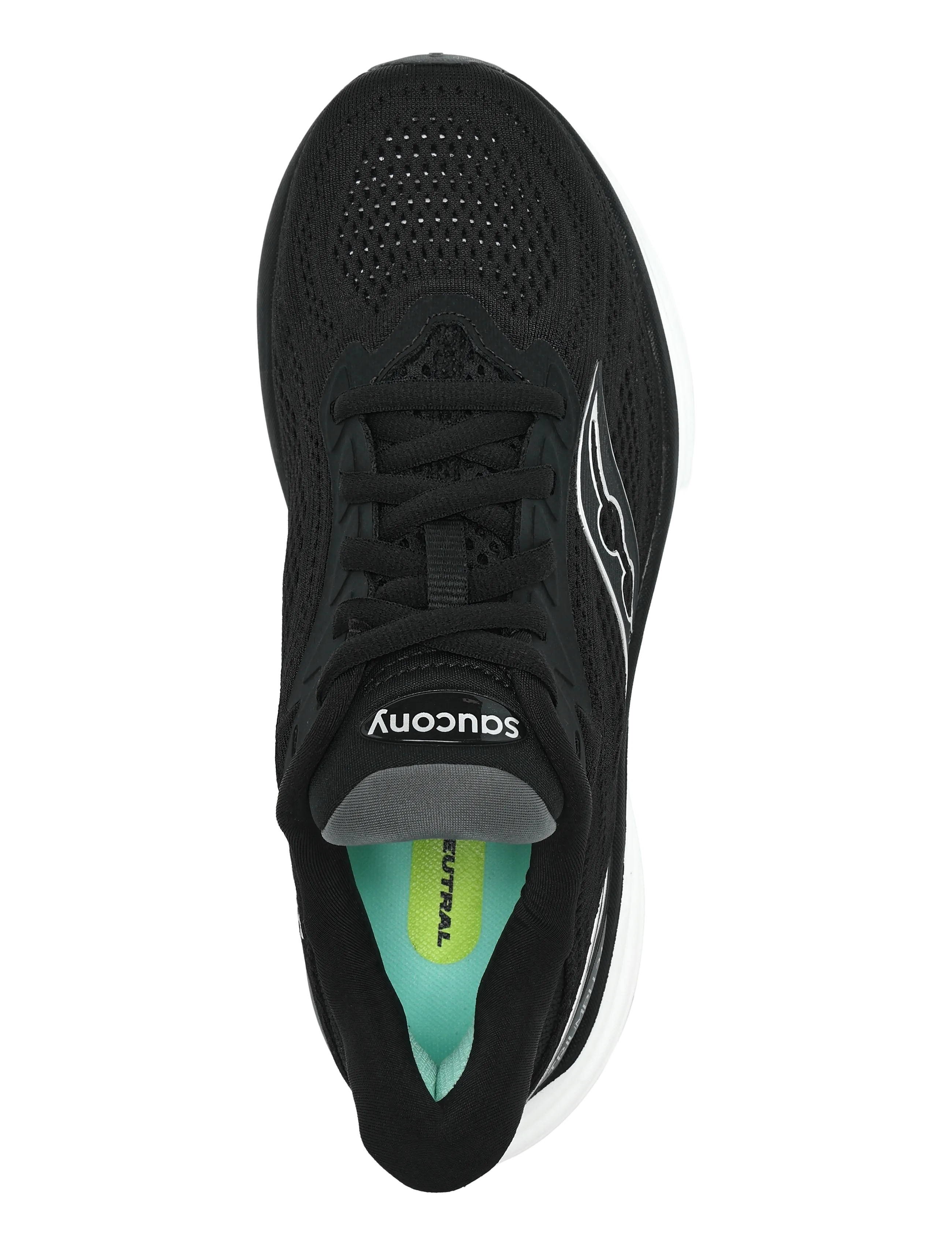 Saucony - TRIUMPH 24 WIDE - løbesko - black/silver - 3