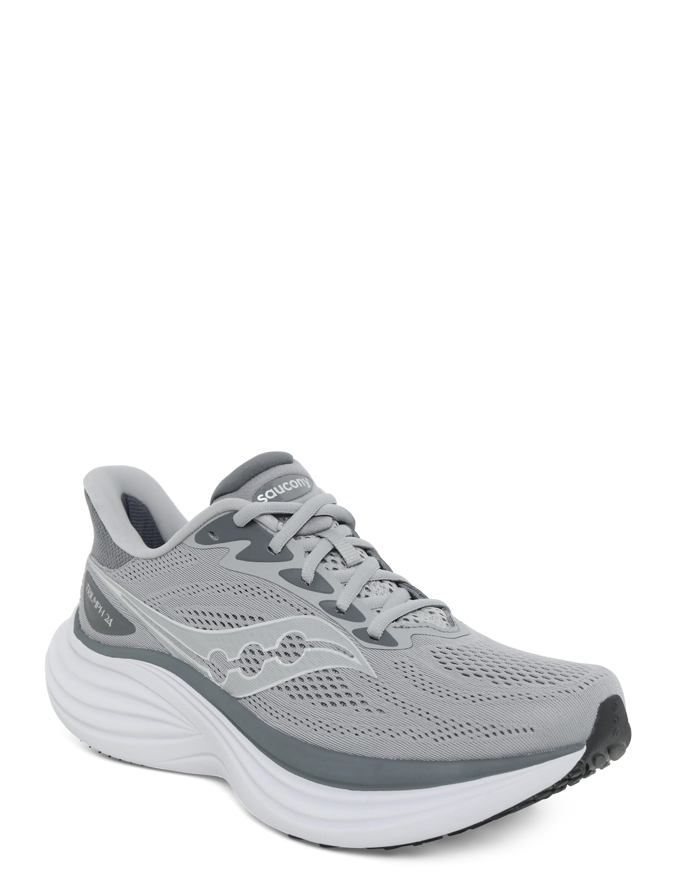 Saucony Triumph 24, 46.5, Sport Schuhe, Grau - Running Männerswear