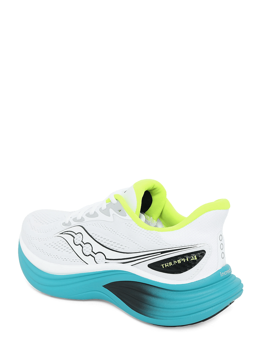 Saucony - TRIUMPH 24 - laufschuhe - white/tranquil - 1
