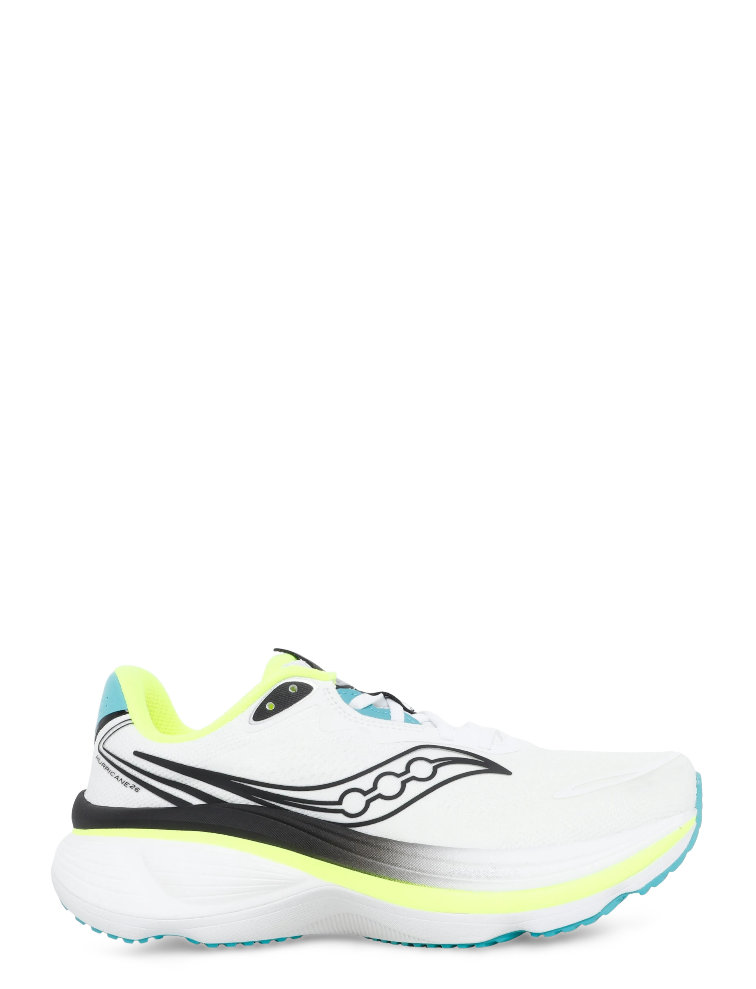 Saucony - HURRICANE 26 - jooksujalatsid - white/citron - 2