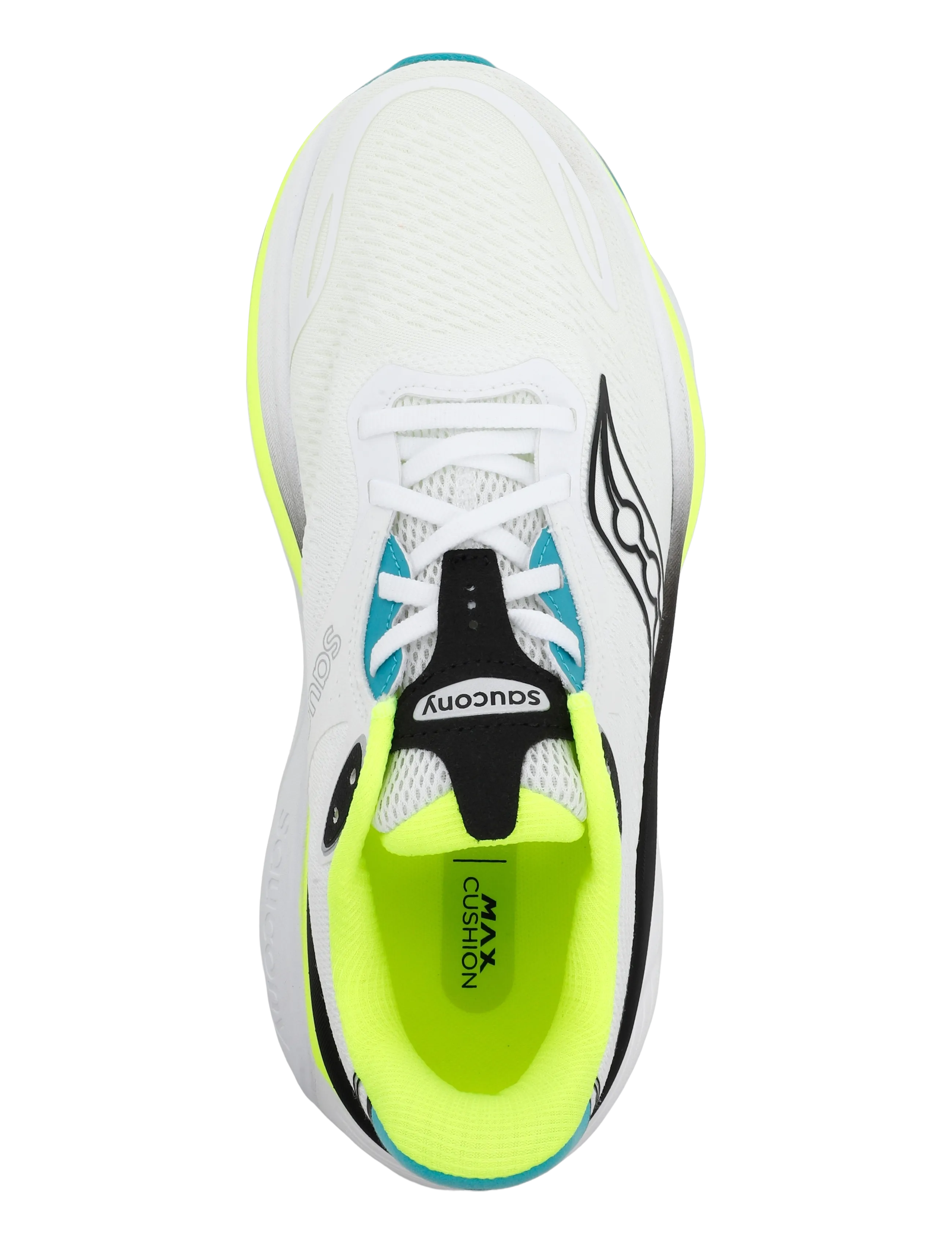 Saucony - HURRICANE 26 - jooksujalatsid - white/citron - 3