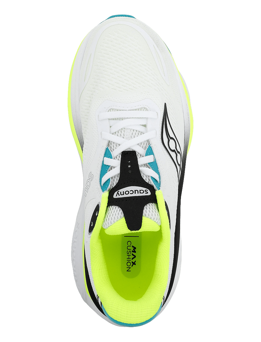 Saucony - HURRICANE 26 - jooksujalatsid - white/citron - 3