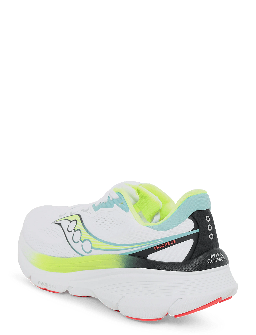 Saucony - GUIDE 19 - laufschuhe - white/citron - 1