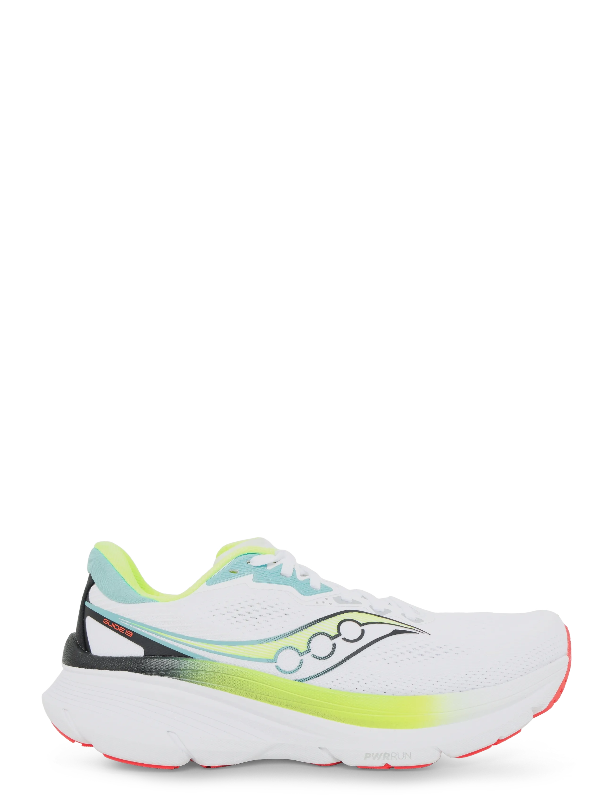 Saucony - GUIDE 19 - running shoes - white/citron - 2