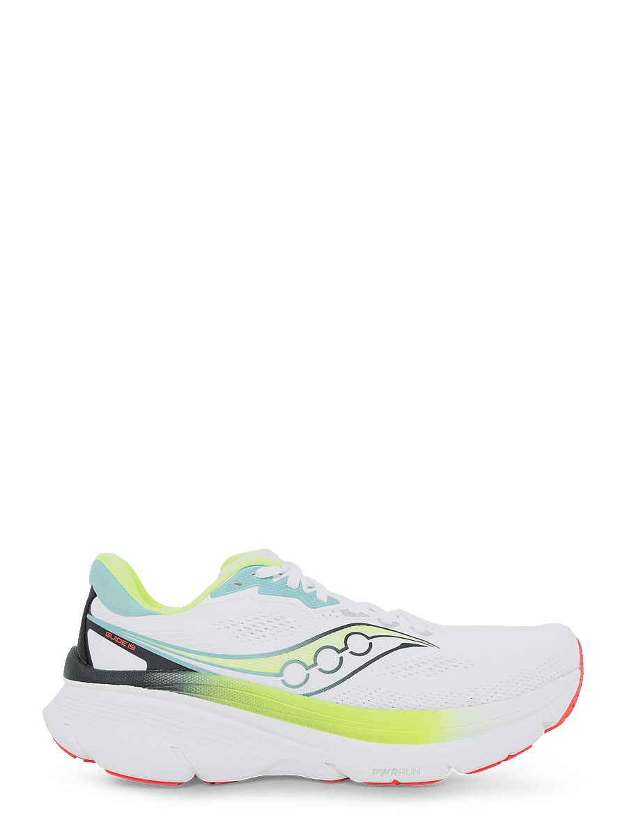 Saucony - GUIDE 19 - laufschuhe - white/citron - 2