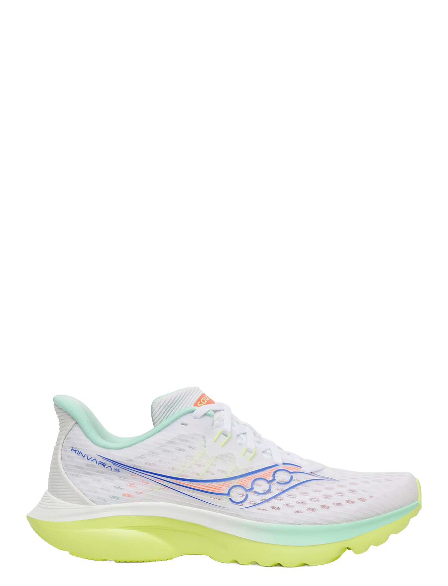 Saucony - KINVARA 16 - løbesko - white/tart - 1