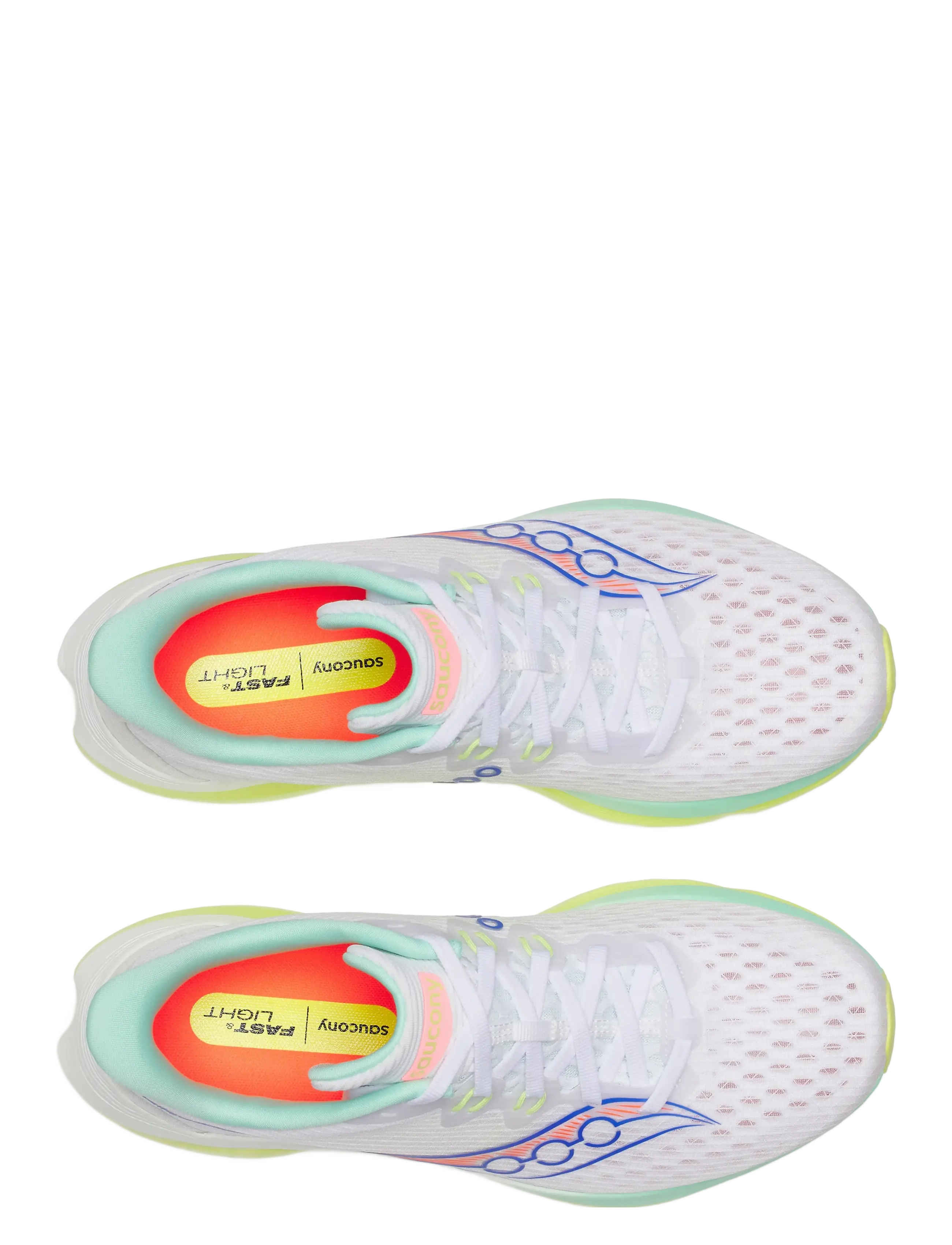 Saucony - KINVARA 16 - løbesko - white/tart - 4