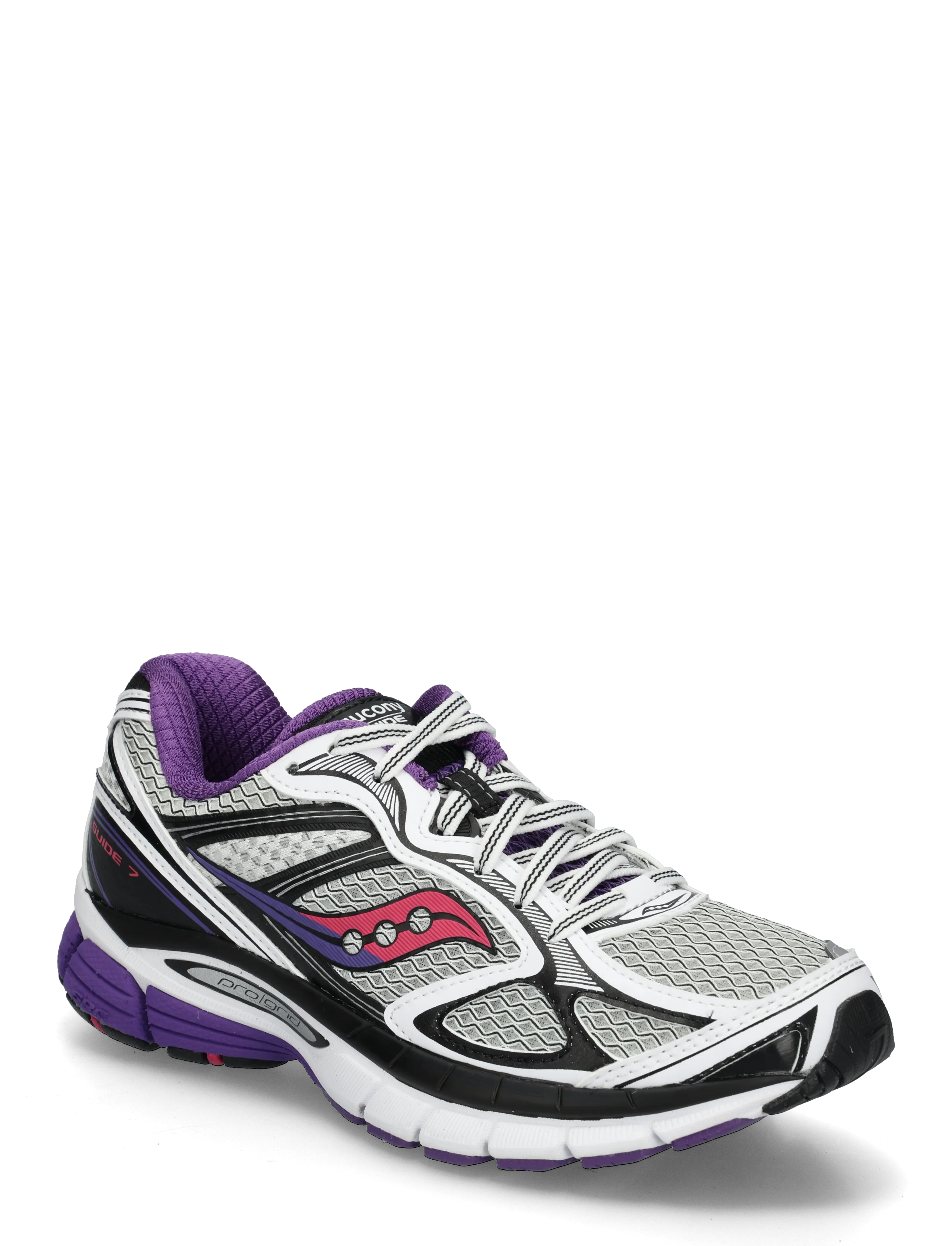 Saucony PROGRID GUIDE 7 - Sneaker - WHITE/DRUPE / white