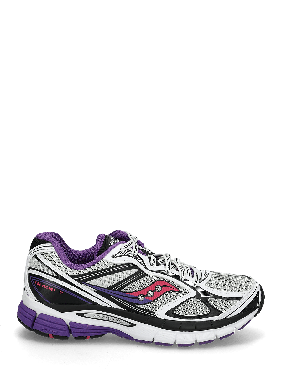 Saucony - Progrid Guide 7 Unisex - niedriger schnitt - white/drupe - 2
