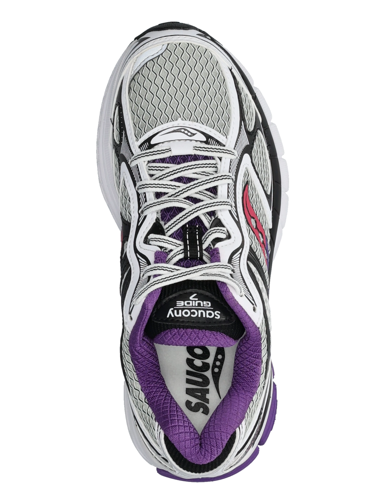 Saucony - PROGRID GUIDE 7 - løbesko - white/drupe - 3
