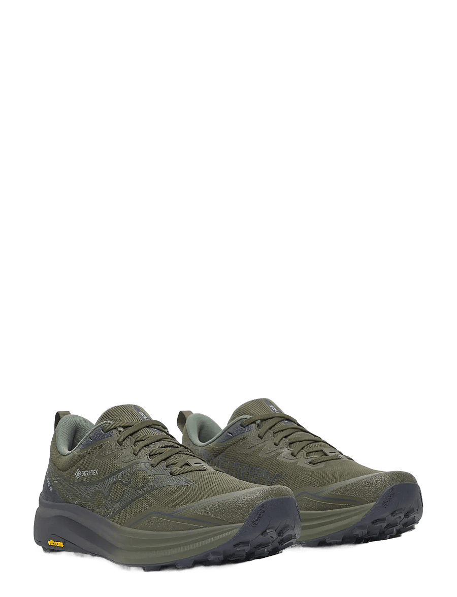 Saucony - PEREGRINE 16 GTX - laufschuhe - fatigue/ebony - 0