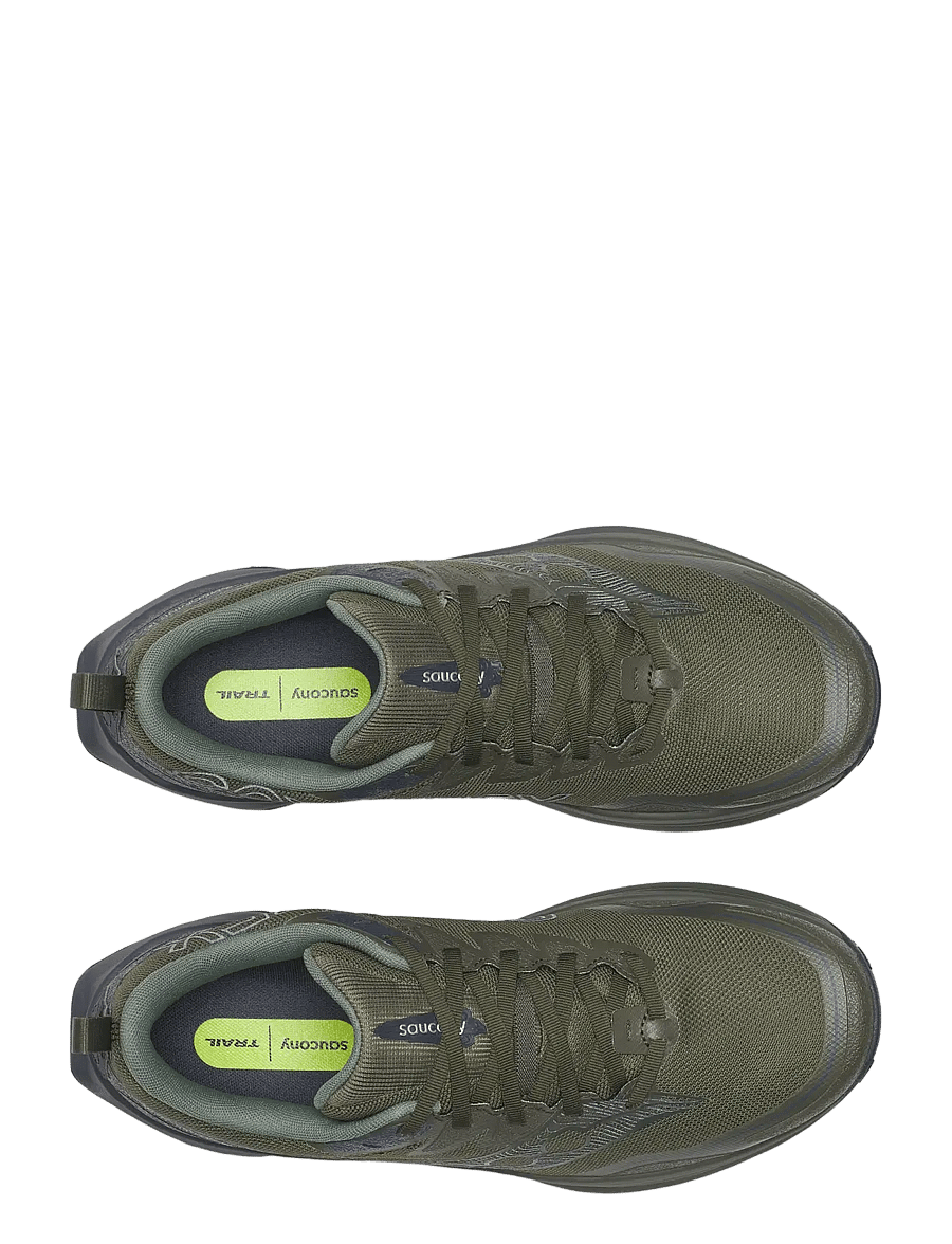 Saucony - PEREGRINE 16 GTX - laufschuhe - fatigue/ebony - 4