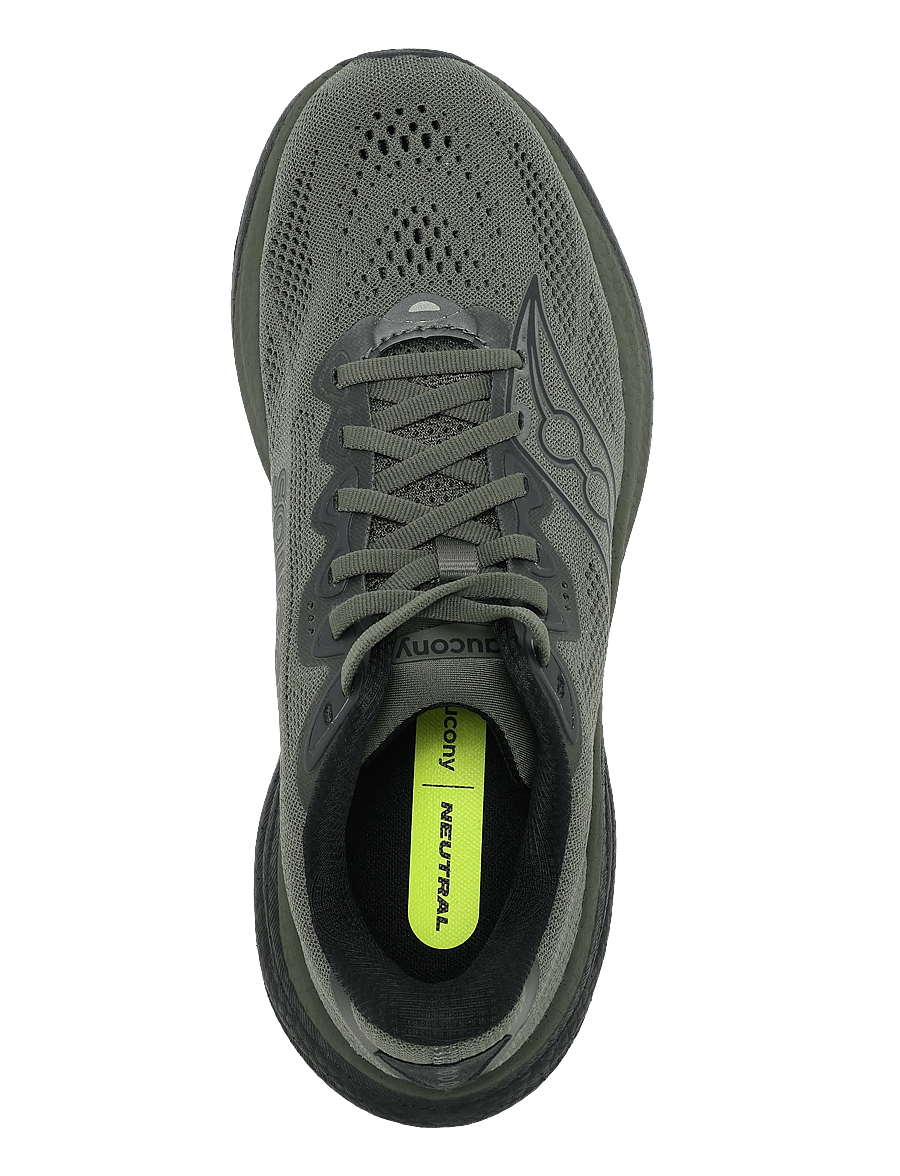 Saucony - RIDE 19 - löparskor - fatigue/black - 3