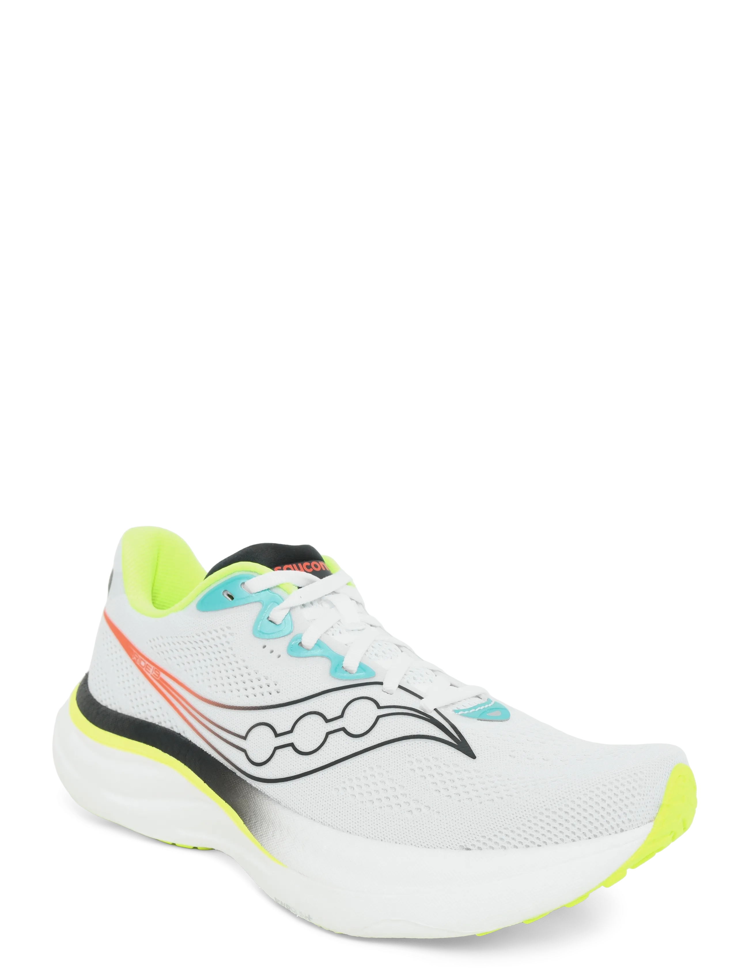 Saucony Ride 19, 40.5, Sport Schuhe, Weiß - Running Männerswear