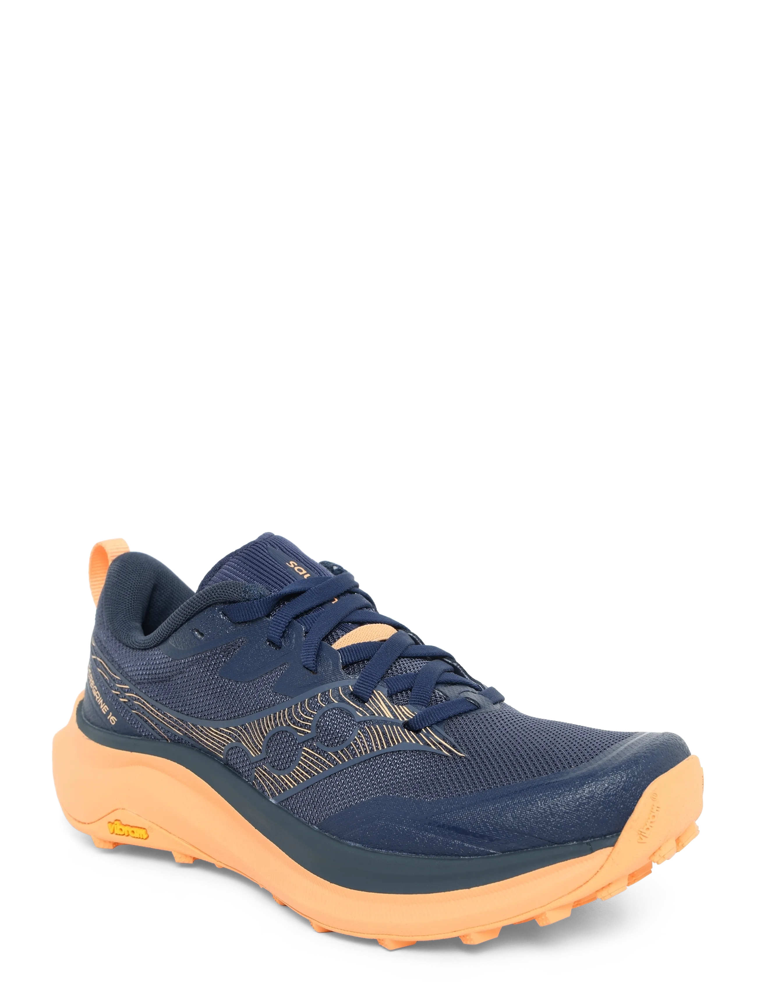 Saucony Peregrine 16, 38.5, Sport Schuhe, Marineblau - Running Frauen