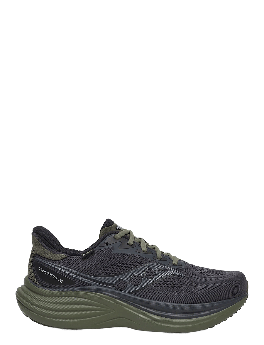 Saucony - TRIUMPH 24 GTX - laufschuhe - ebony/fatigue - 1