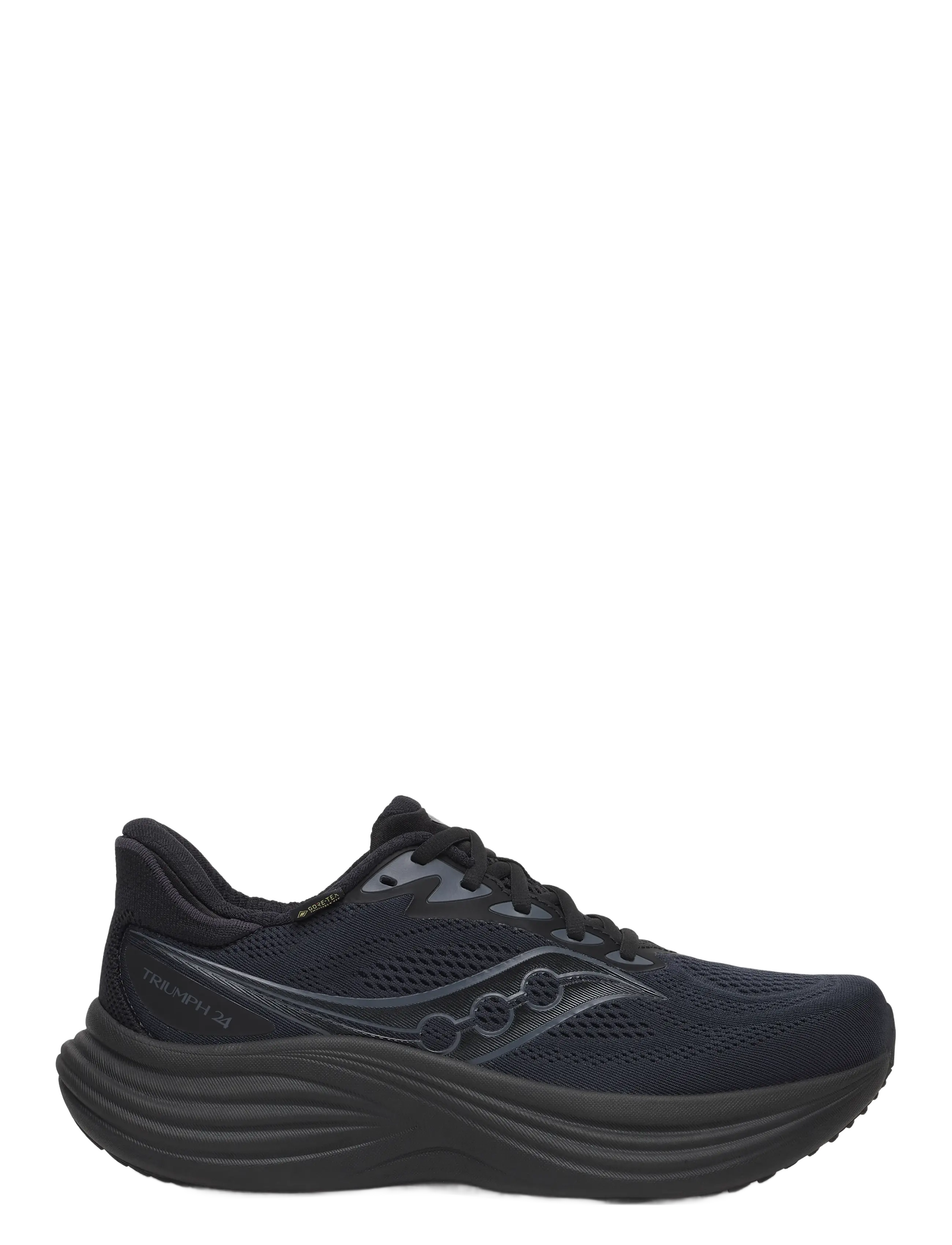 Saucony - TRIUMPH 24 GTX - running shoes - triple black - 1