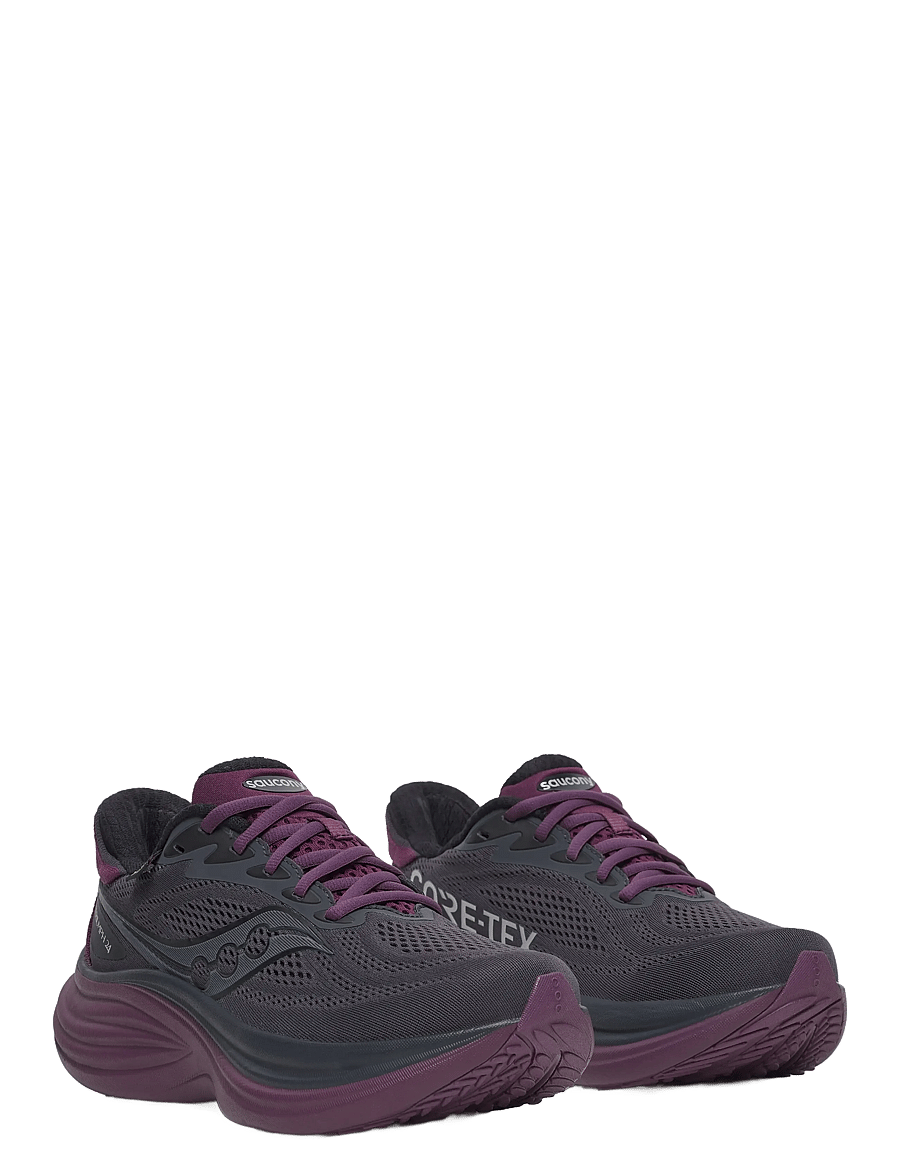 Saucony - TRIUMPH 24 GTX - laufschuhe - ebony/eggplant - 0