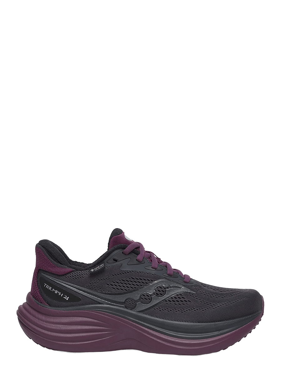 Saucony - TRIUMPH 24 GTX - laufschuhe - ebony/eggplant - 1