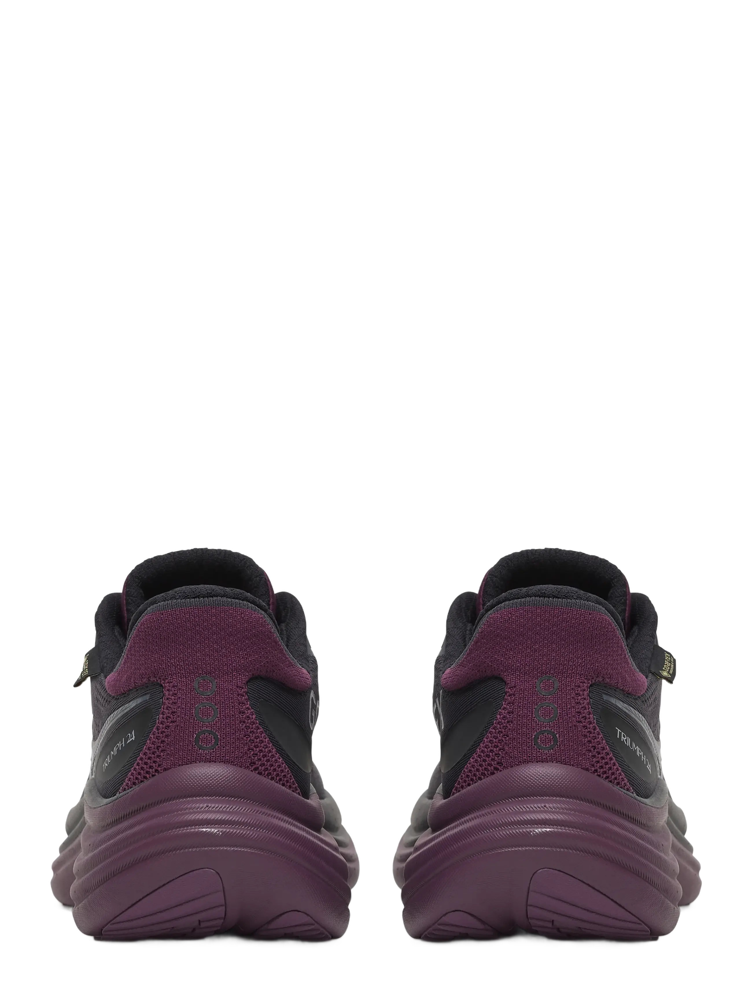 Saucony - TRIUMPH 24 GTX - running shoes - ebony/eggplant - 3
