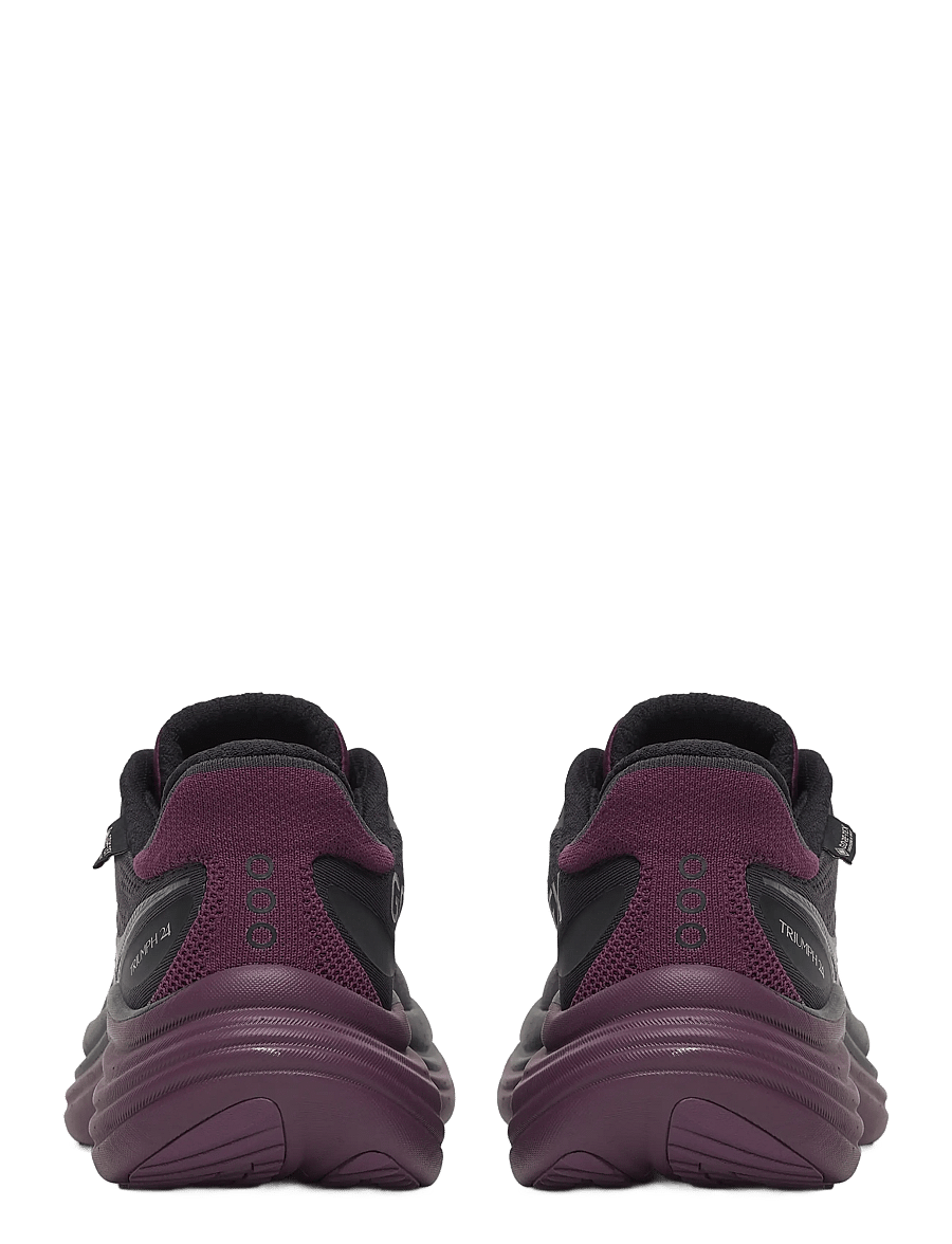 Saucony - TRIUMPH 24 GTX - laufschuhe - ebony/eggplant - 3