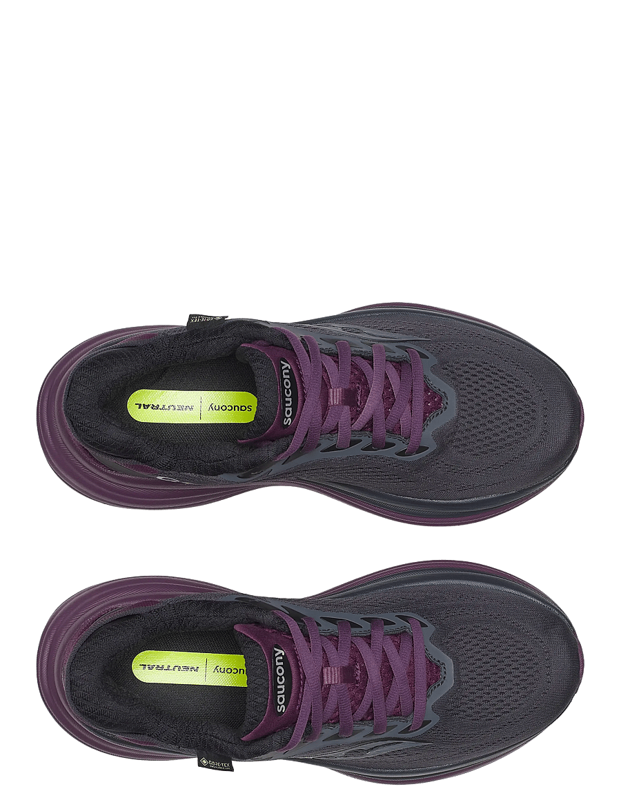 Saucony - TRIUMPH 24 GTX - laufschuhe - ebony/eggplant - 4