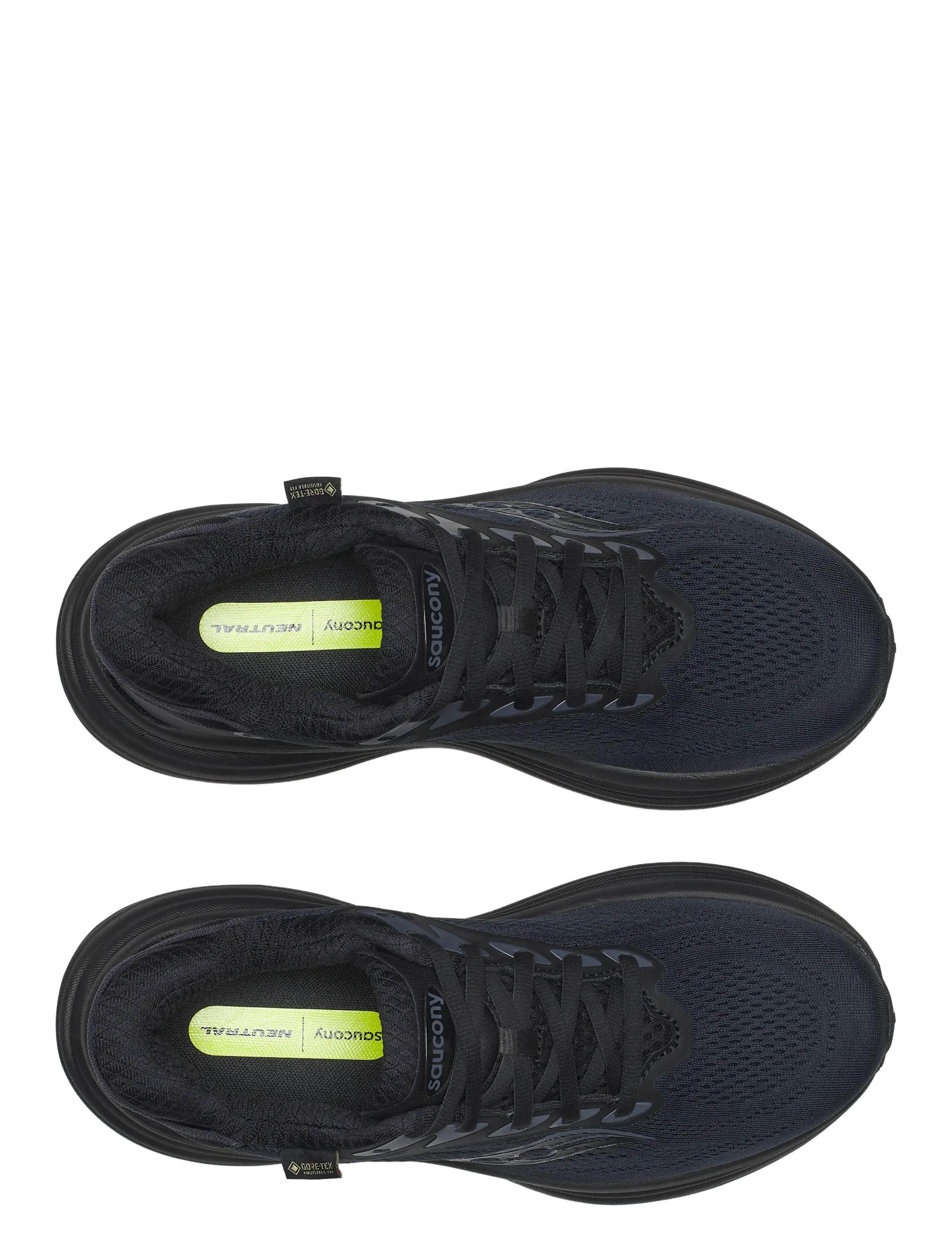 Saucony - TRIUMPH 24 GTX - running shoes - triple black - 4