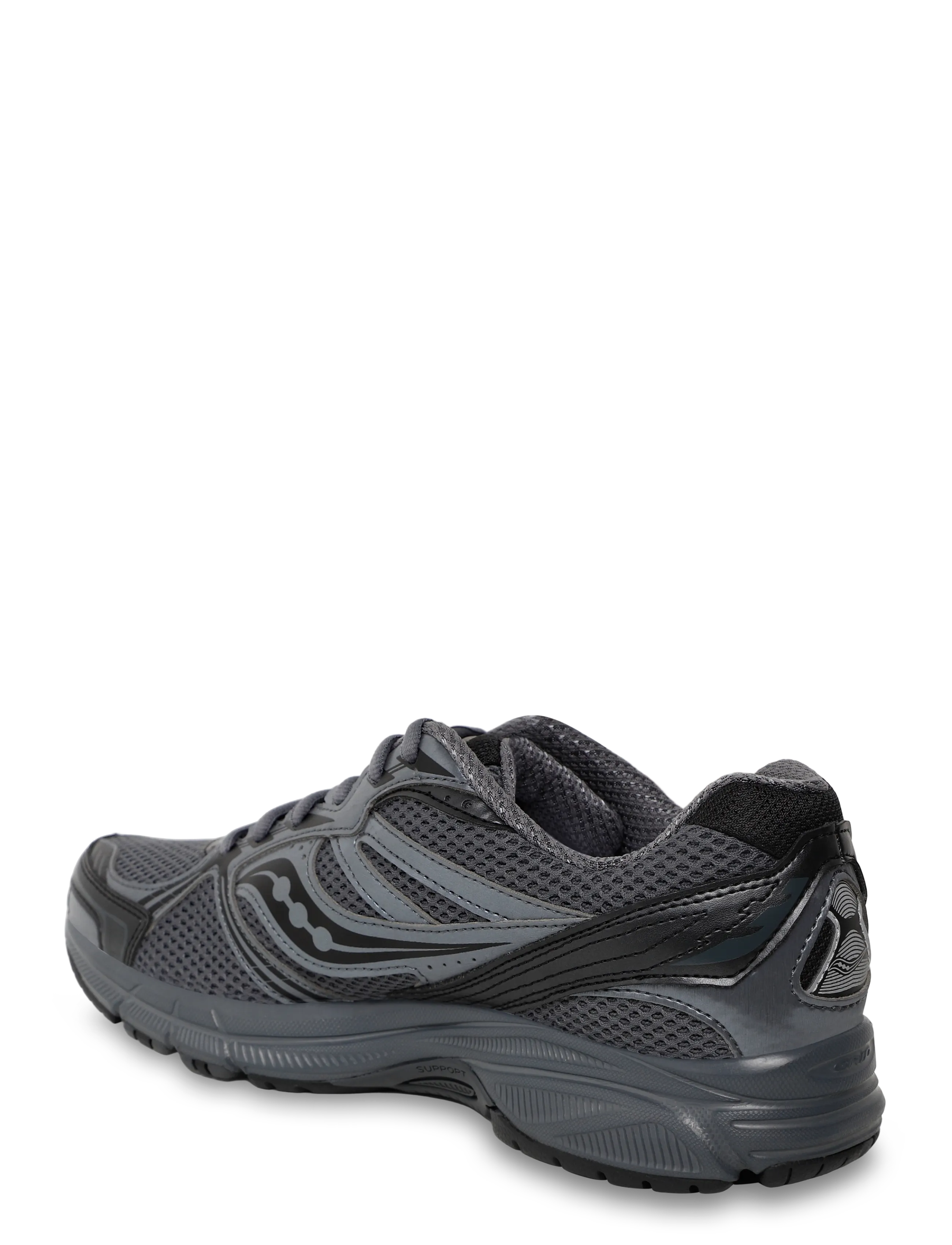Saucony - GRID LEGACY - kõrge säärega tossud - gunmetal/black - 1