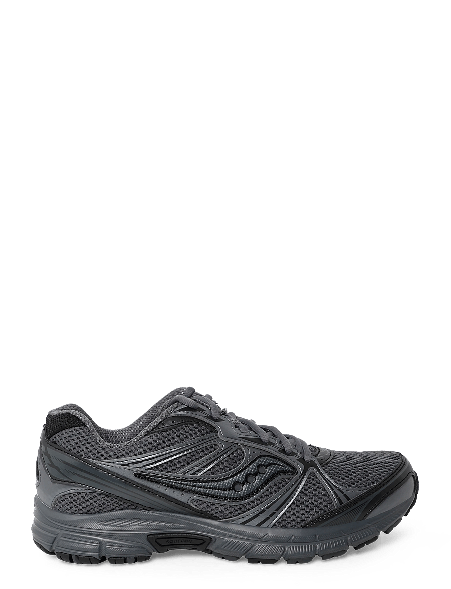Saucony - GRID LEGACY - niedriger schnitt - gunmetal/black - 2
