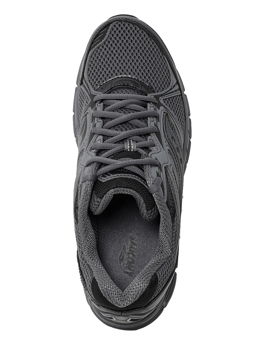 Saucony - GRID LEGACY - niedriger schnitt - gunmetal/black - 3