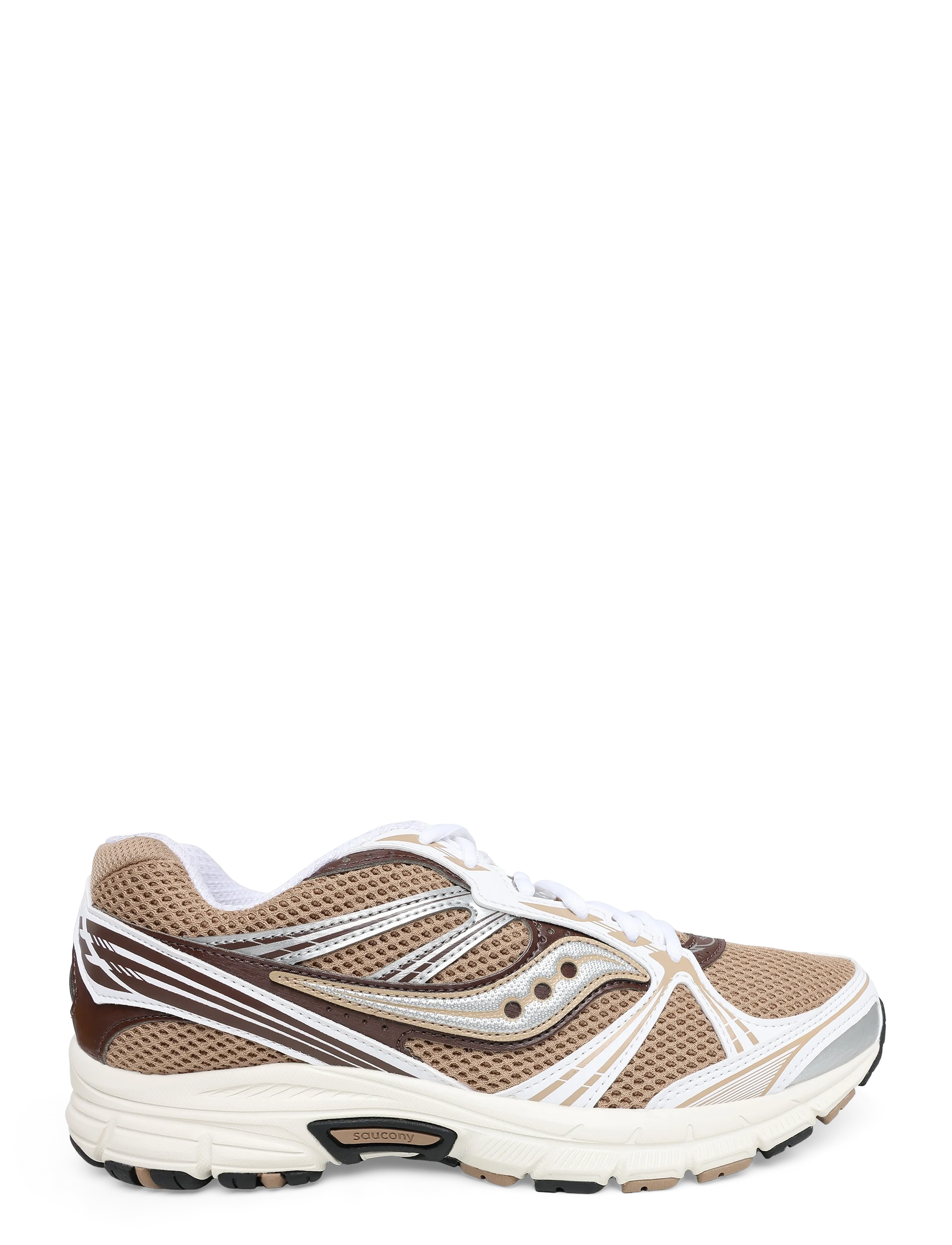 Saucony - GRID LEGACY - låga sneakers - saddle/white - 2