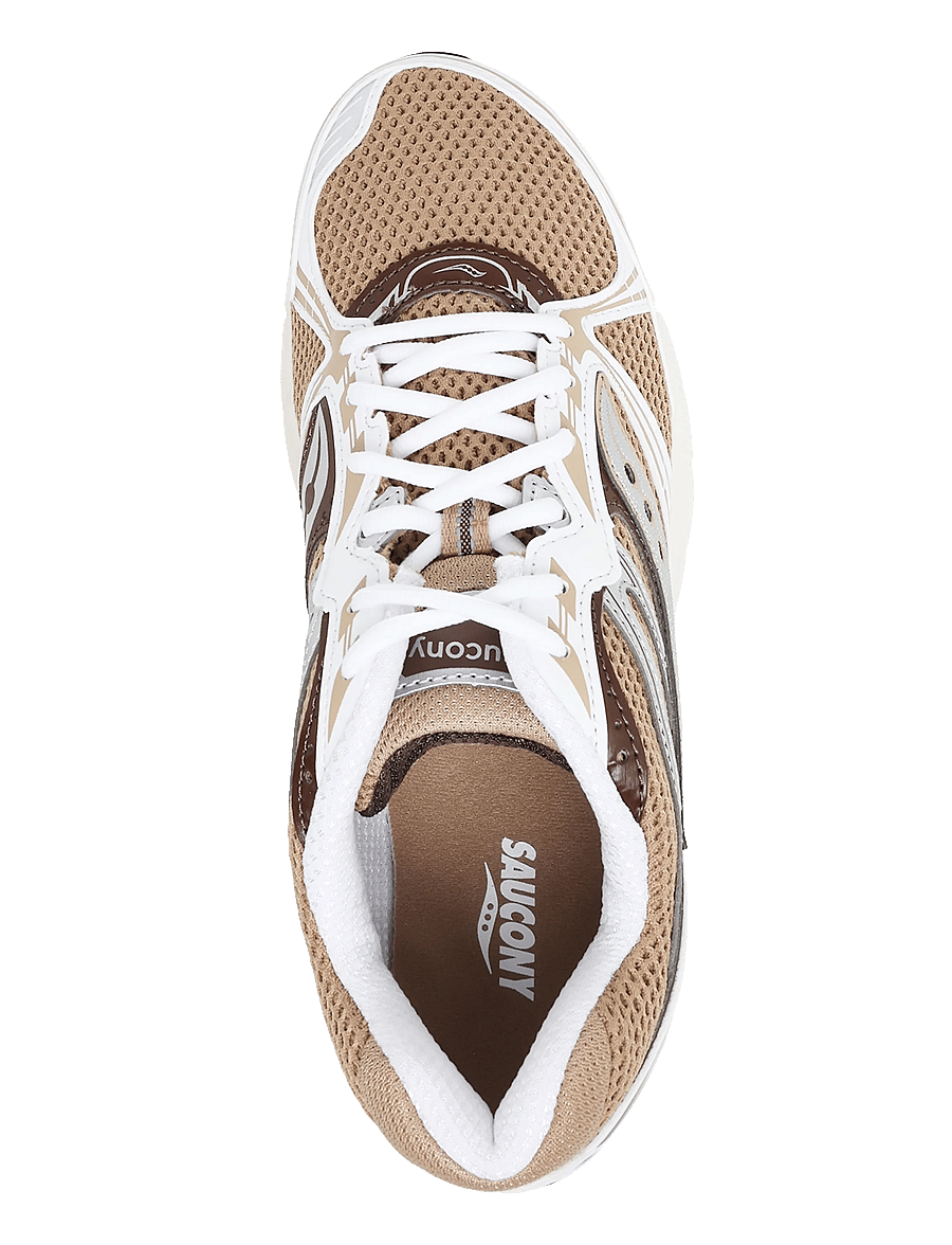 Saucony - GRID LEGACY - niedriger schnitt - saddle/white - 3