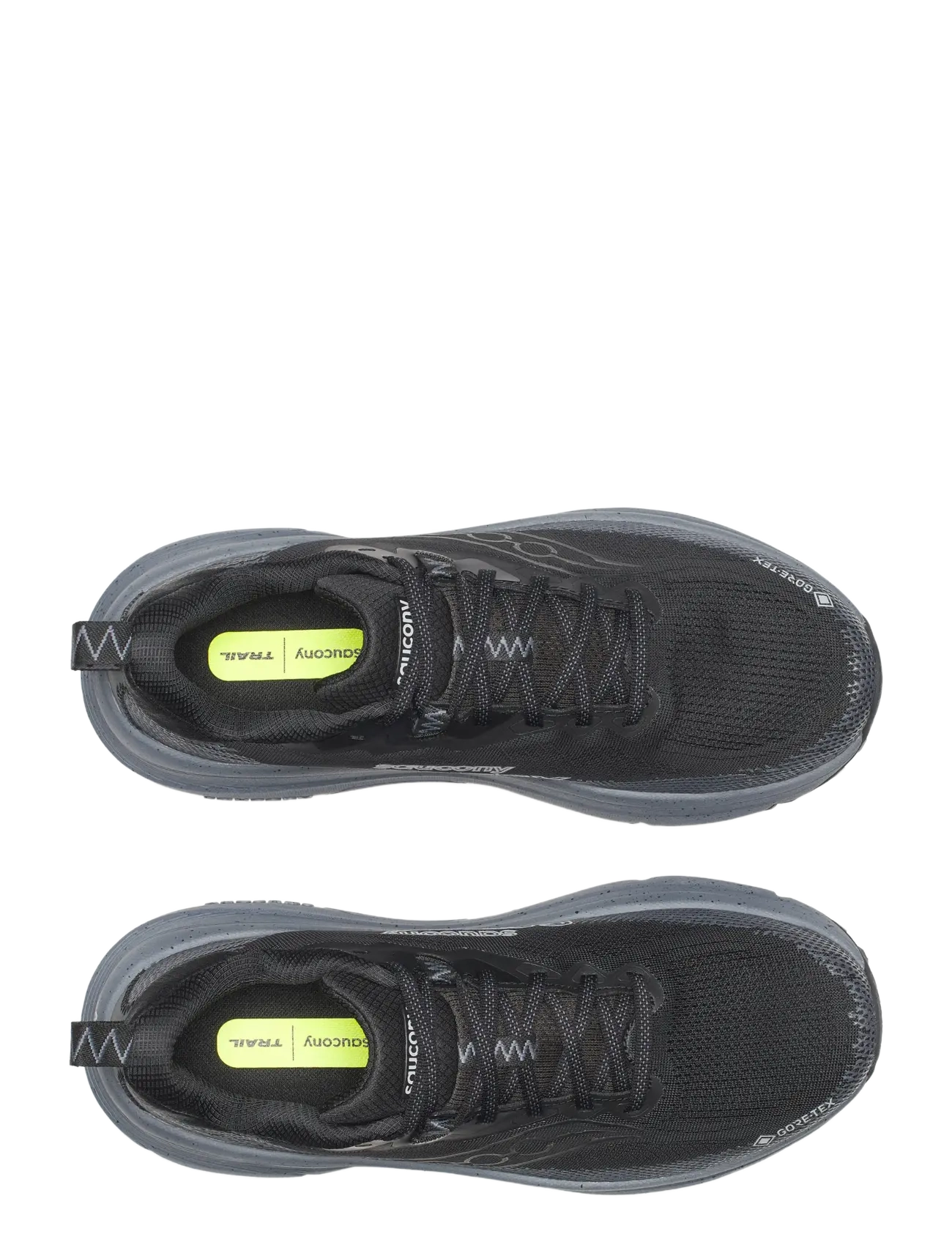 Saucony - GUIDE TR GTX - running shoes - black/gunmetal - 3
