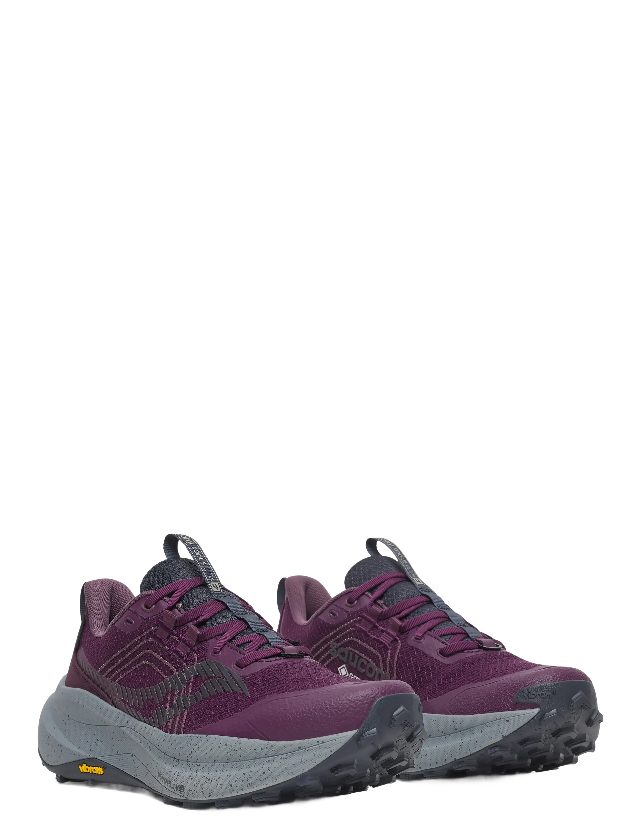 Saucony XODUS ULTRA 4 GTX - Kingad - EGGPLANT/CINDER / purple