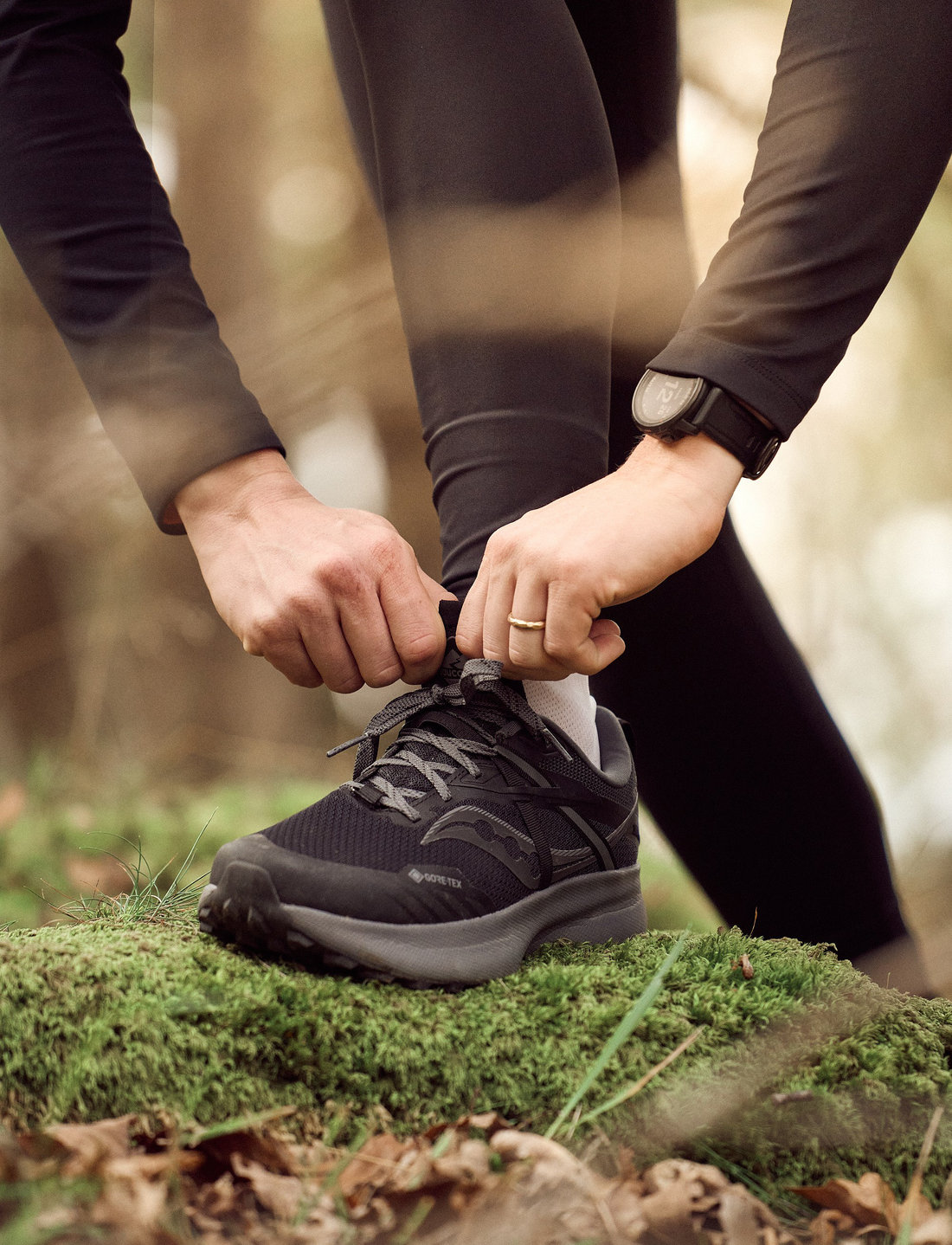 Saucony ride deals black