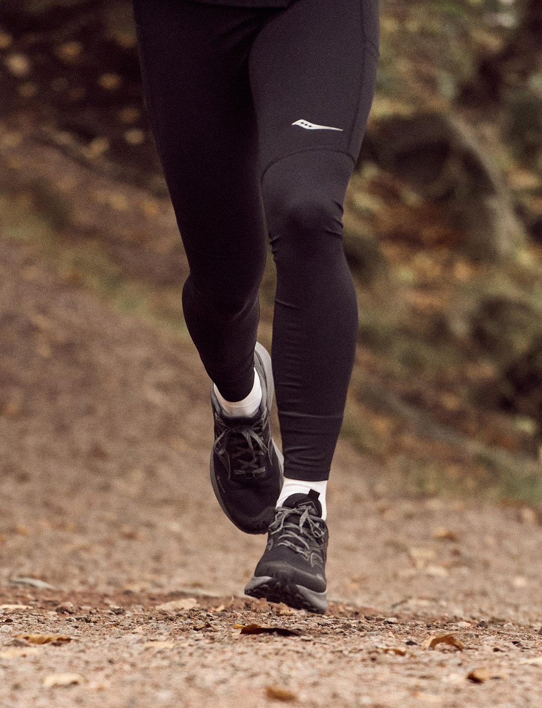 Saucony ride top 10 brun