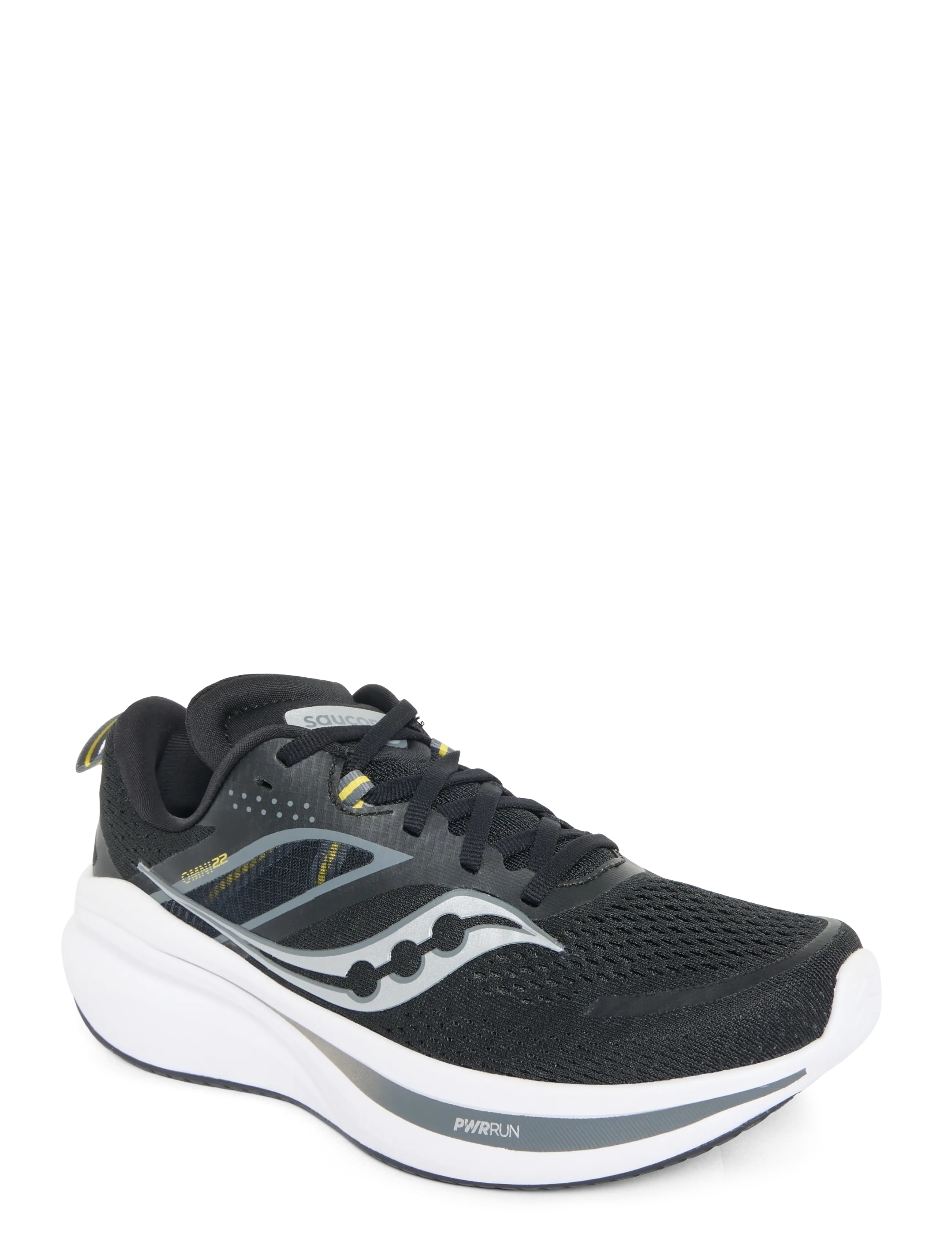 Saucony OMNI 22 WIDE - Voir tout - BLACK/WHITE / black