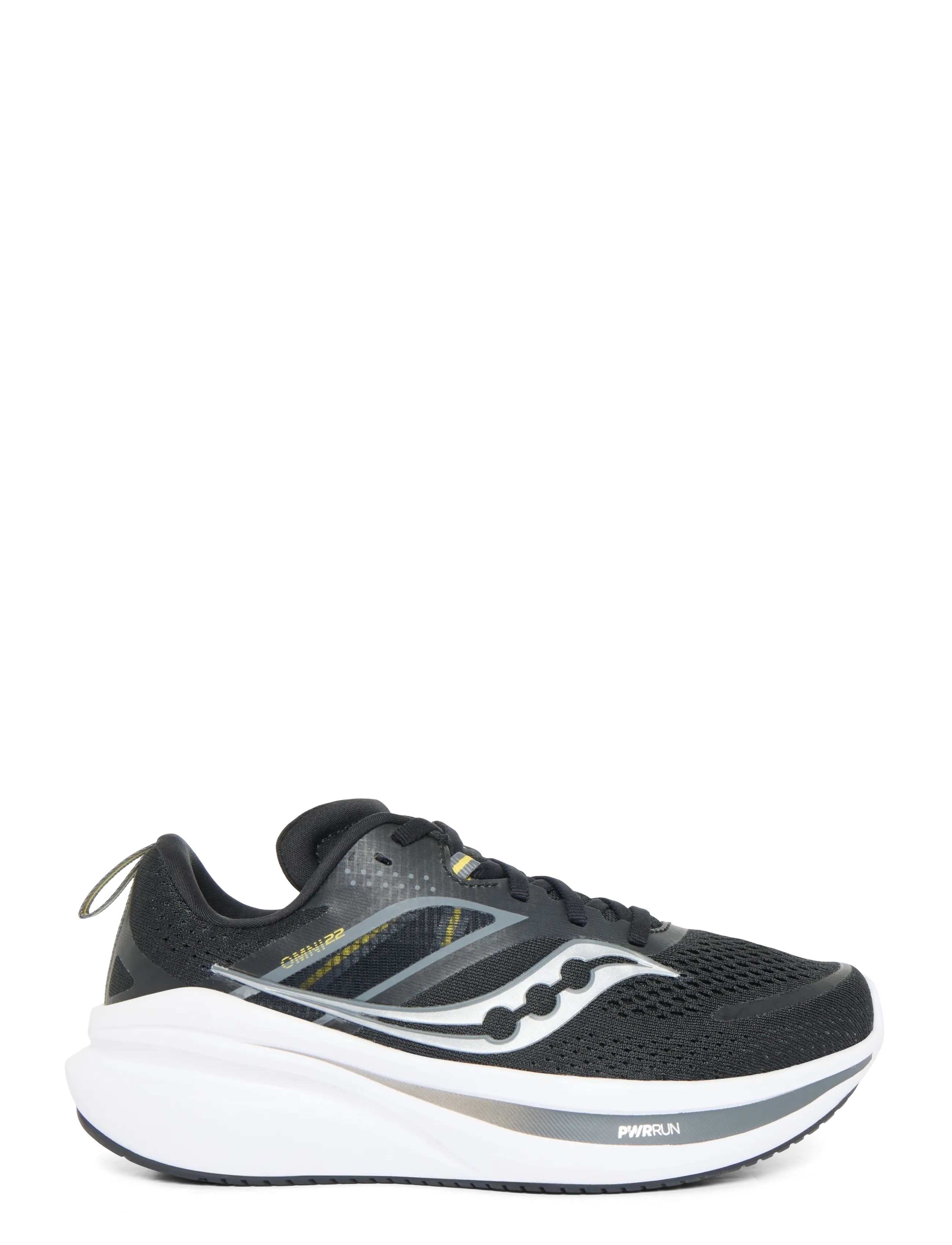 Saucony - OMNI 22 WIDE - black/white - 2